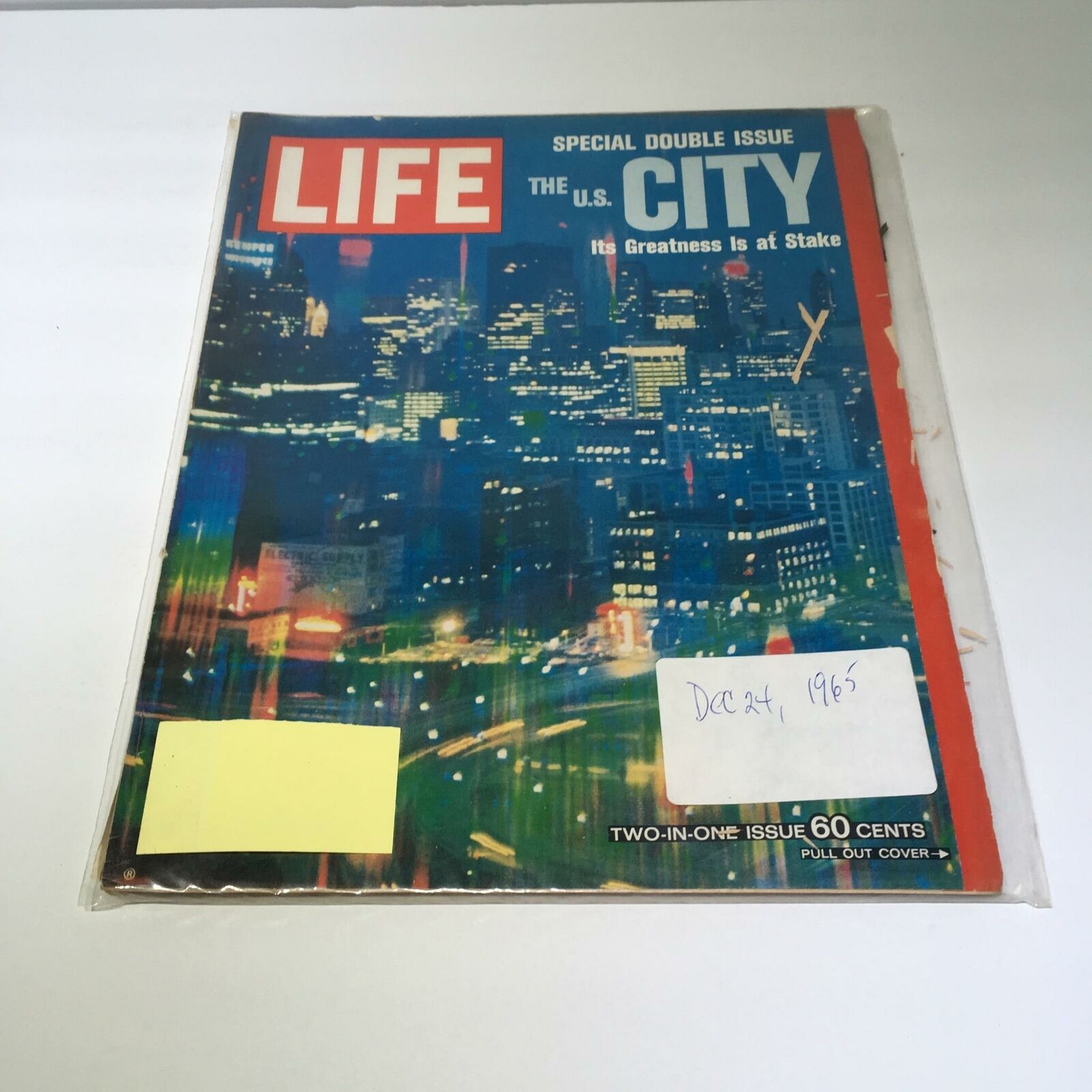 VTG Life Magazine December 24 1964 - The U.S. City, It's Greatness is at Stake