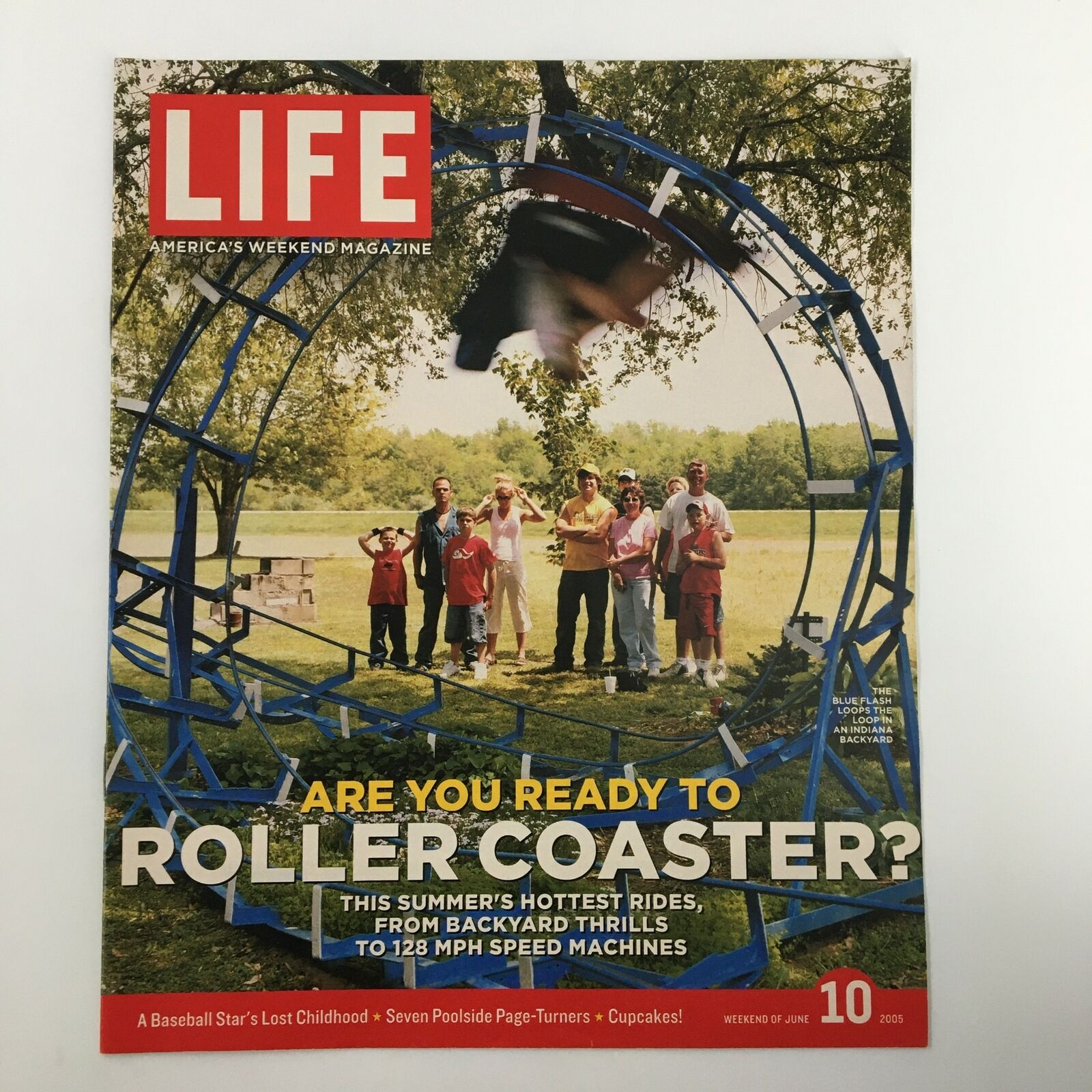 Life Magazine Newspaper Insert Roller Coaster June 10 2005 No Label VG