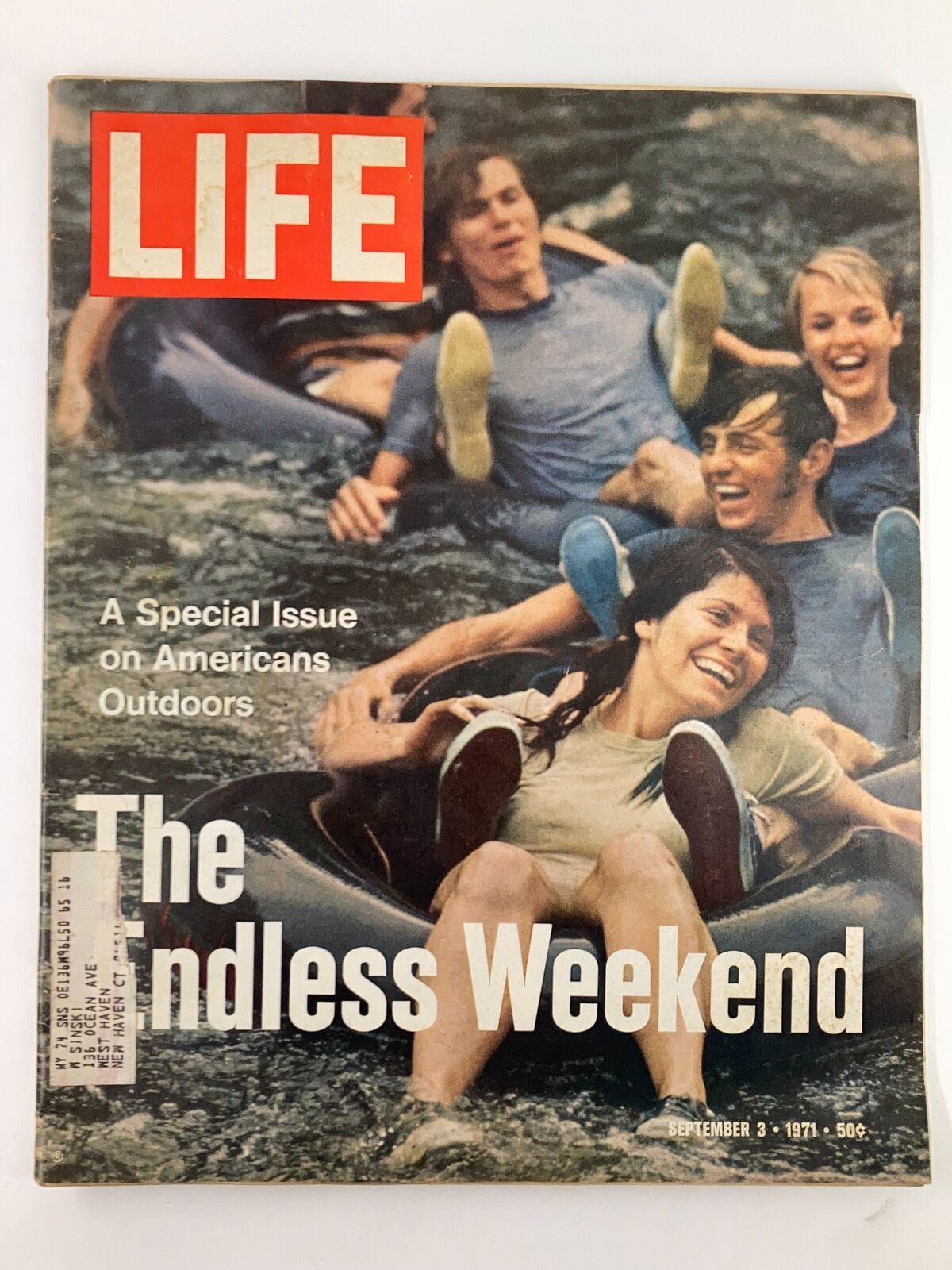 VTG Life Magazine September 3 1971 The Endless Weekend on American Outdoors