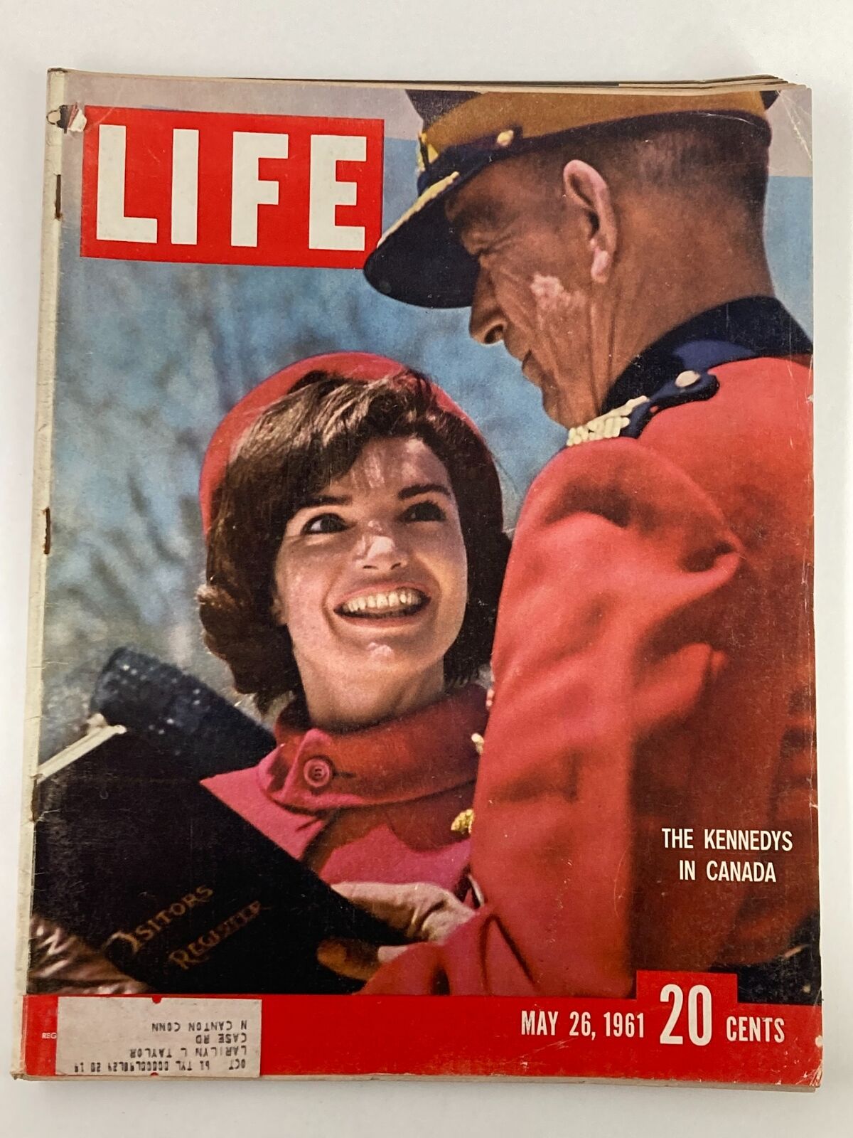 VTG Life Magazine May 26 1961 Jacqueline & The Kennedys in Canada