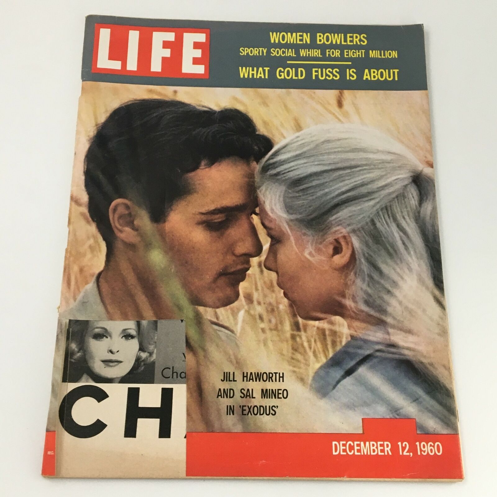 VTG Life Magazine December 12 1960 Jill Haworth and Sal Mineo Cover and Feature