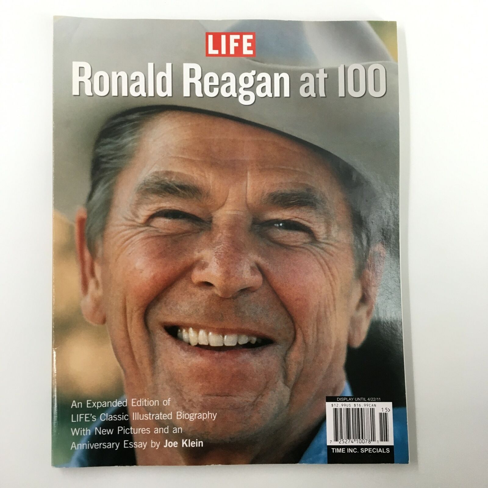 Life Magazine Classic Illustrated Biography 2011 Ronald Reagan at 100 No Label