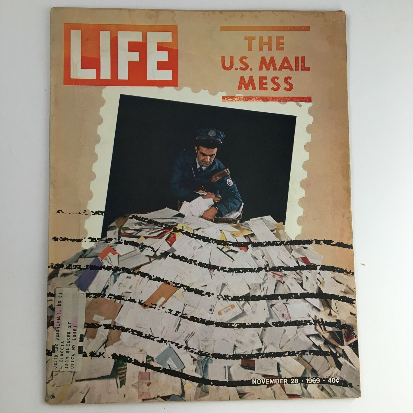 Life Magazine November 28 1969 The United States Mail Mess