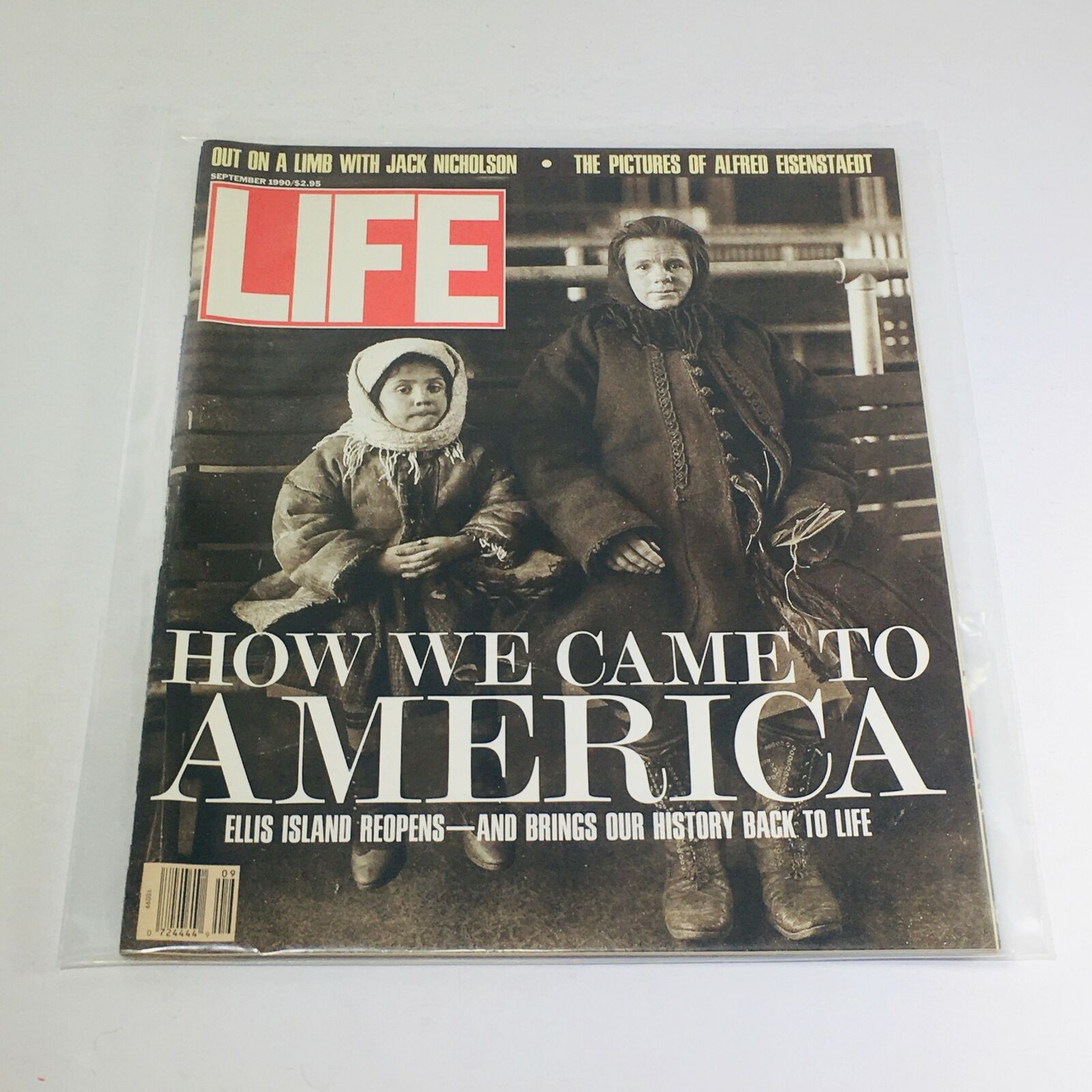 VTG Life Magazine: September 1990 - Ellis Islands Reopens & Brings History Life