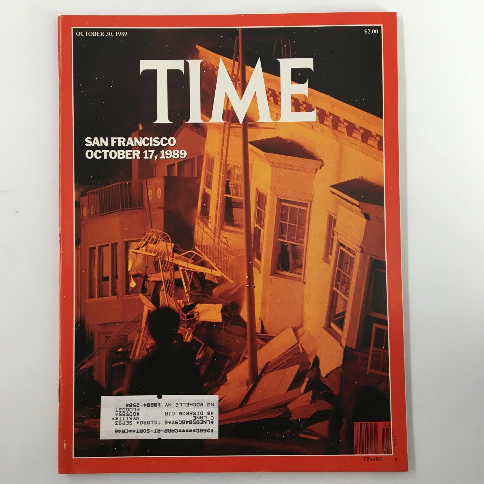 VTG Time Magazine October 30 1989 The Night of San Francisco October 17 1989