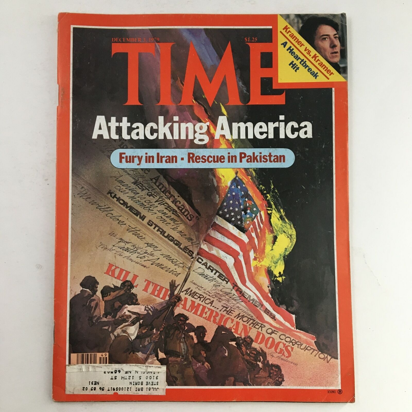 Time Magazine December 3 1979 Attacking America Fury in Iran Rescue in Pakistan