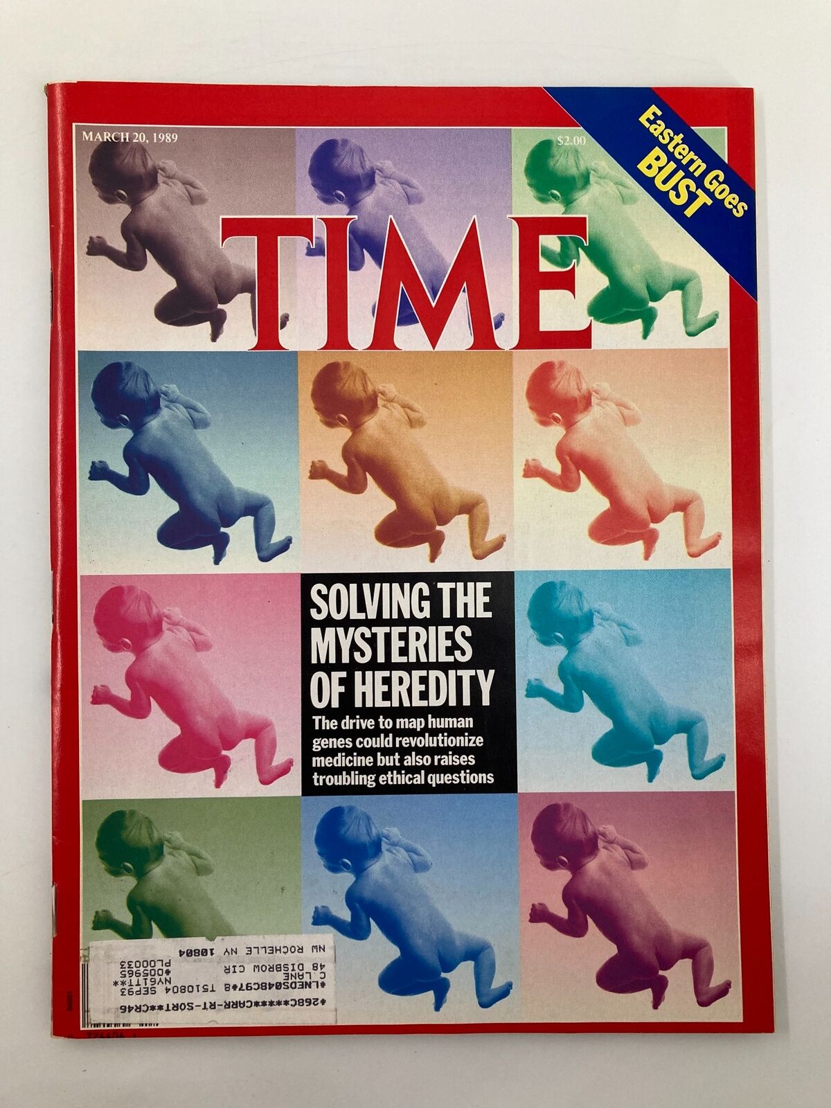 VTG Time Magazine March 20 1989 Solving The Mysteries of Heredity