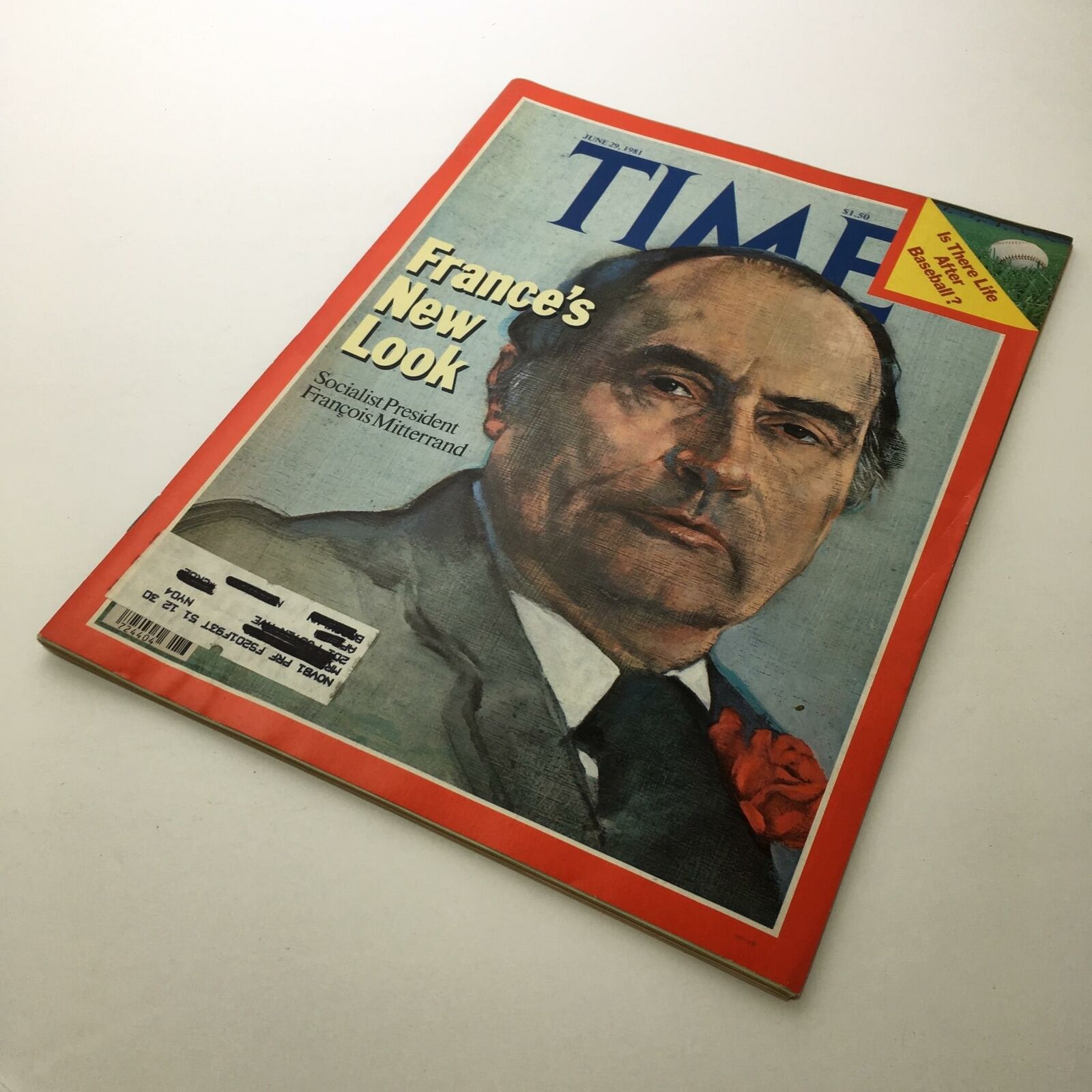 Time Magazine June 29 1981 France's New Look Francois Mitterrand