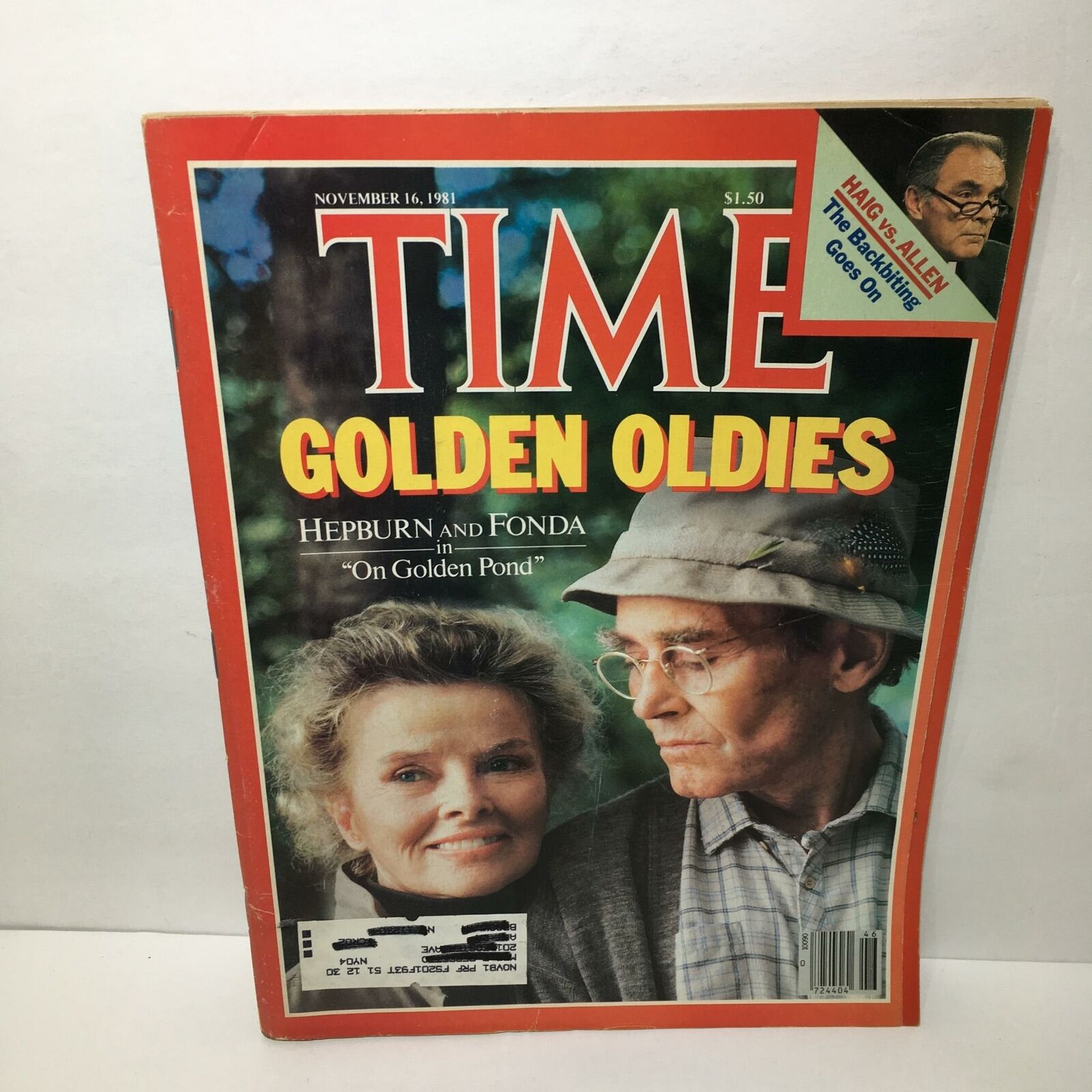 Time Magazine November 16 1981 Golden Oldies Hepburn & Fonda