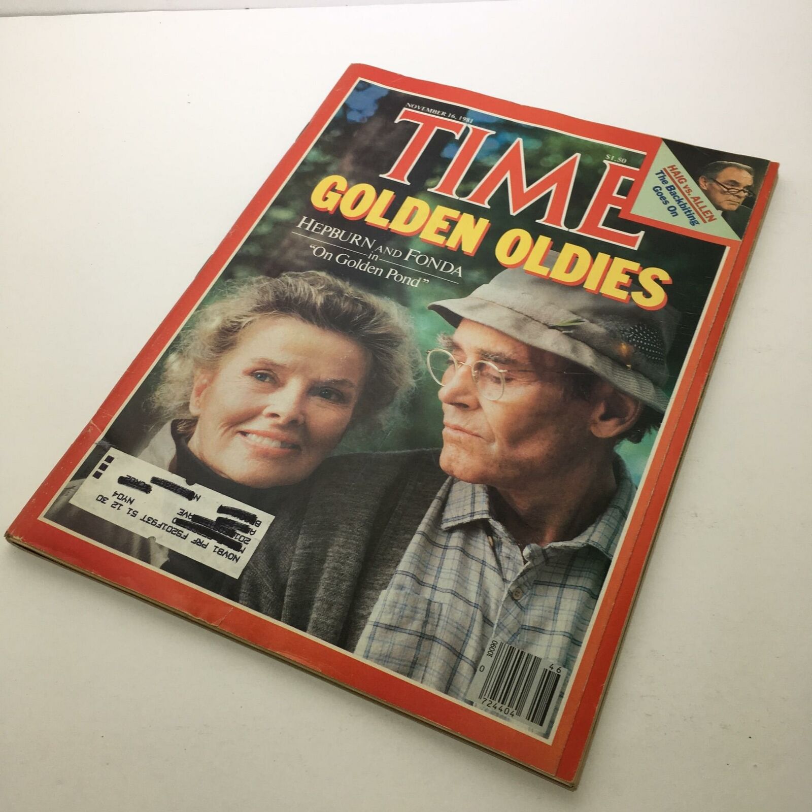 Time Magazine November 16 1981 Golden Oldies Hepburn & Fonda