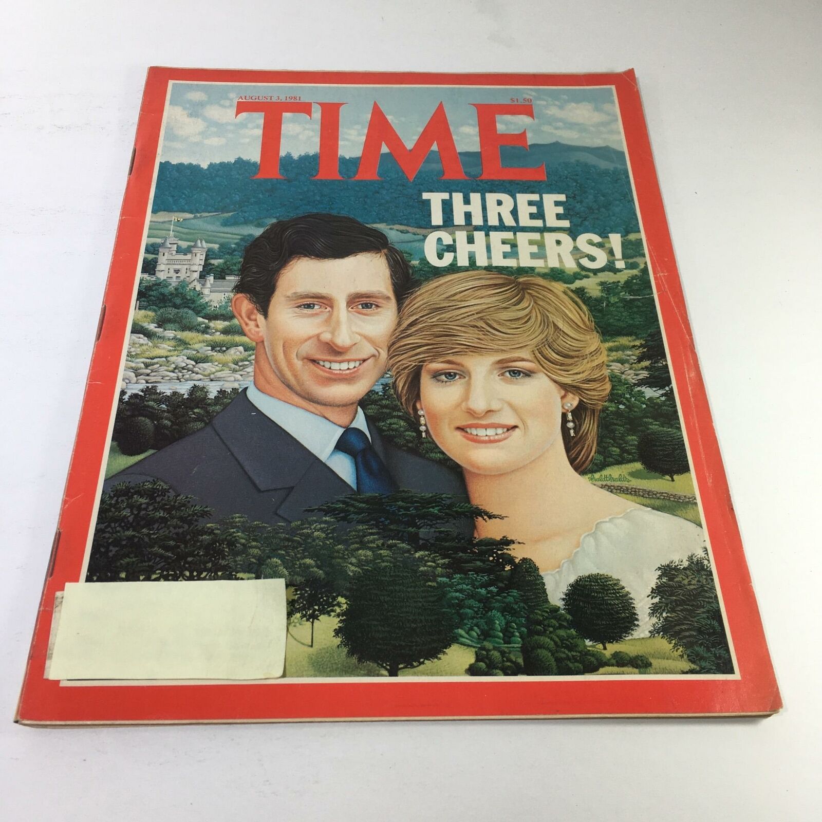 VTG Time Magazine: August 3 1981 - Three Cheers! Charles & Dianna on Cover