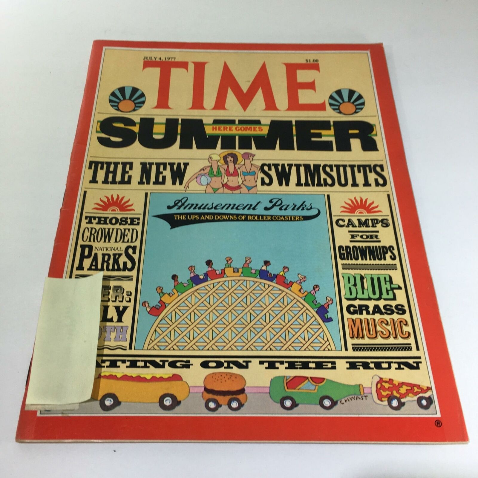 Time Magazine: July  4 1977 - The New Swimsuits & Amusement Parks