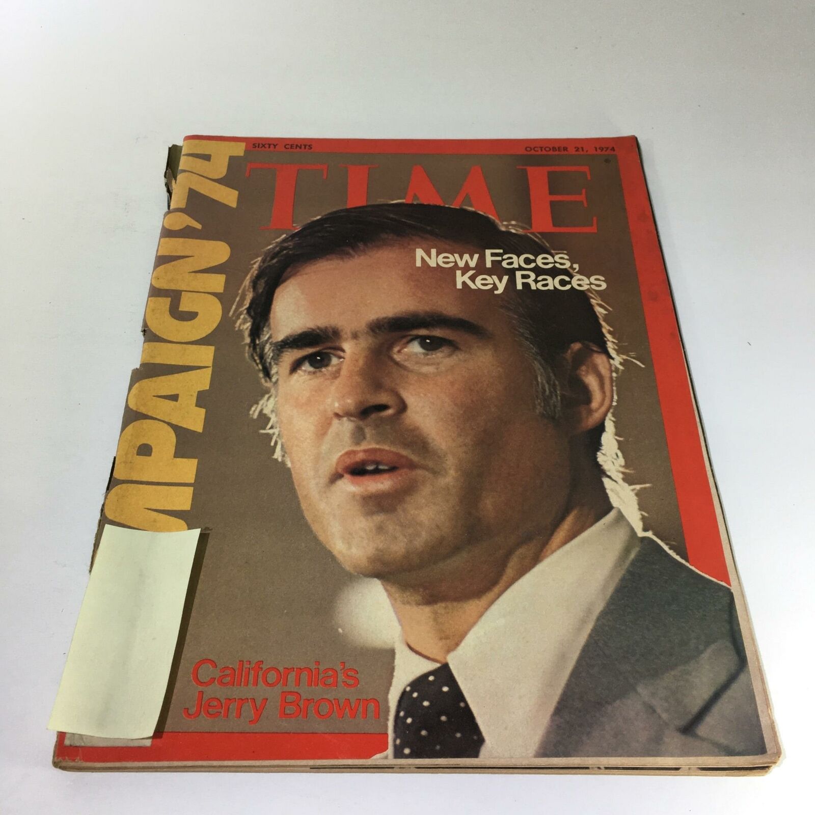 Time Magazine: October 21 1974 - Jerry Brown: New Faces, Key Races