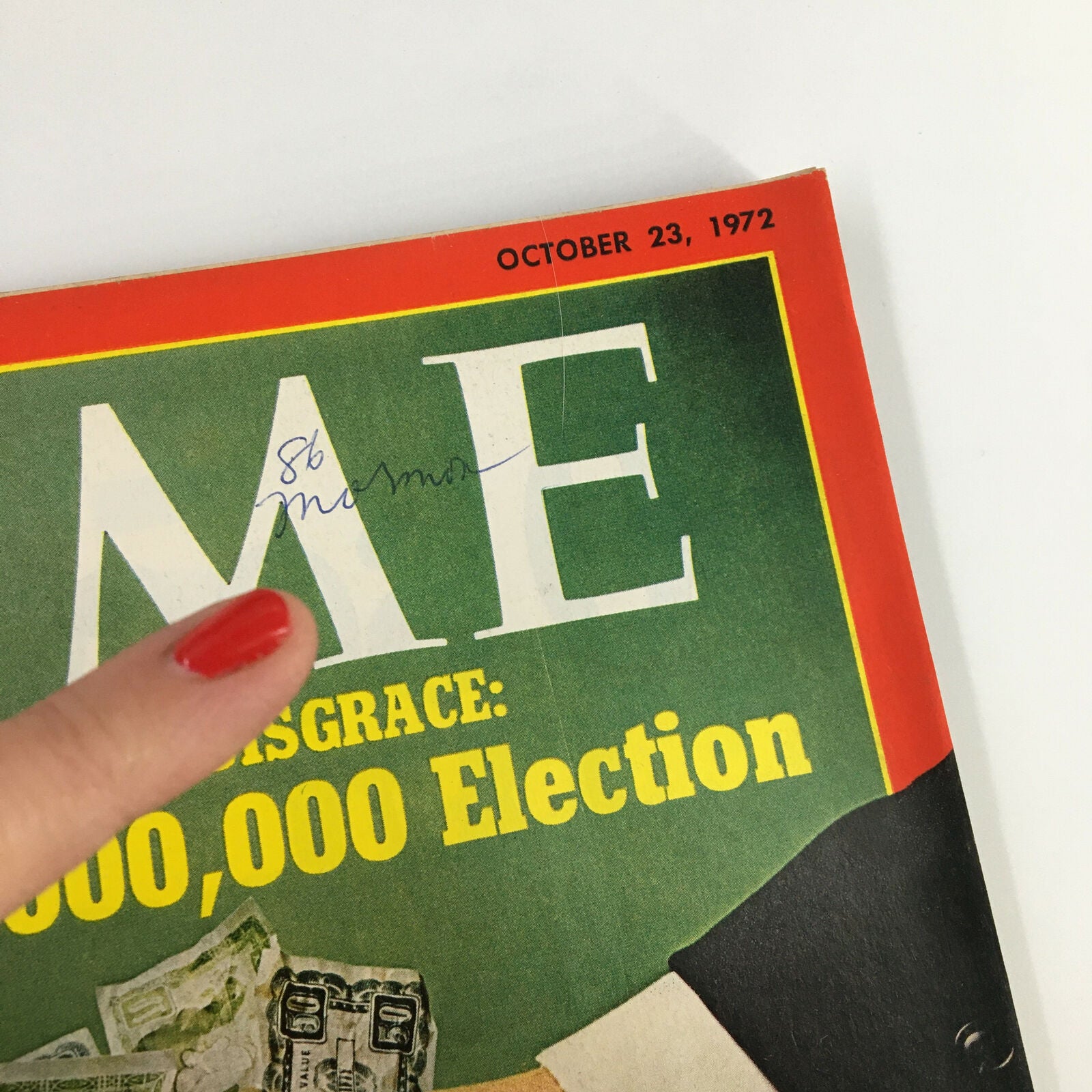 VTG Time Magazine October 23 1972 A National Disgrace The $400,000,000 Election