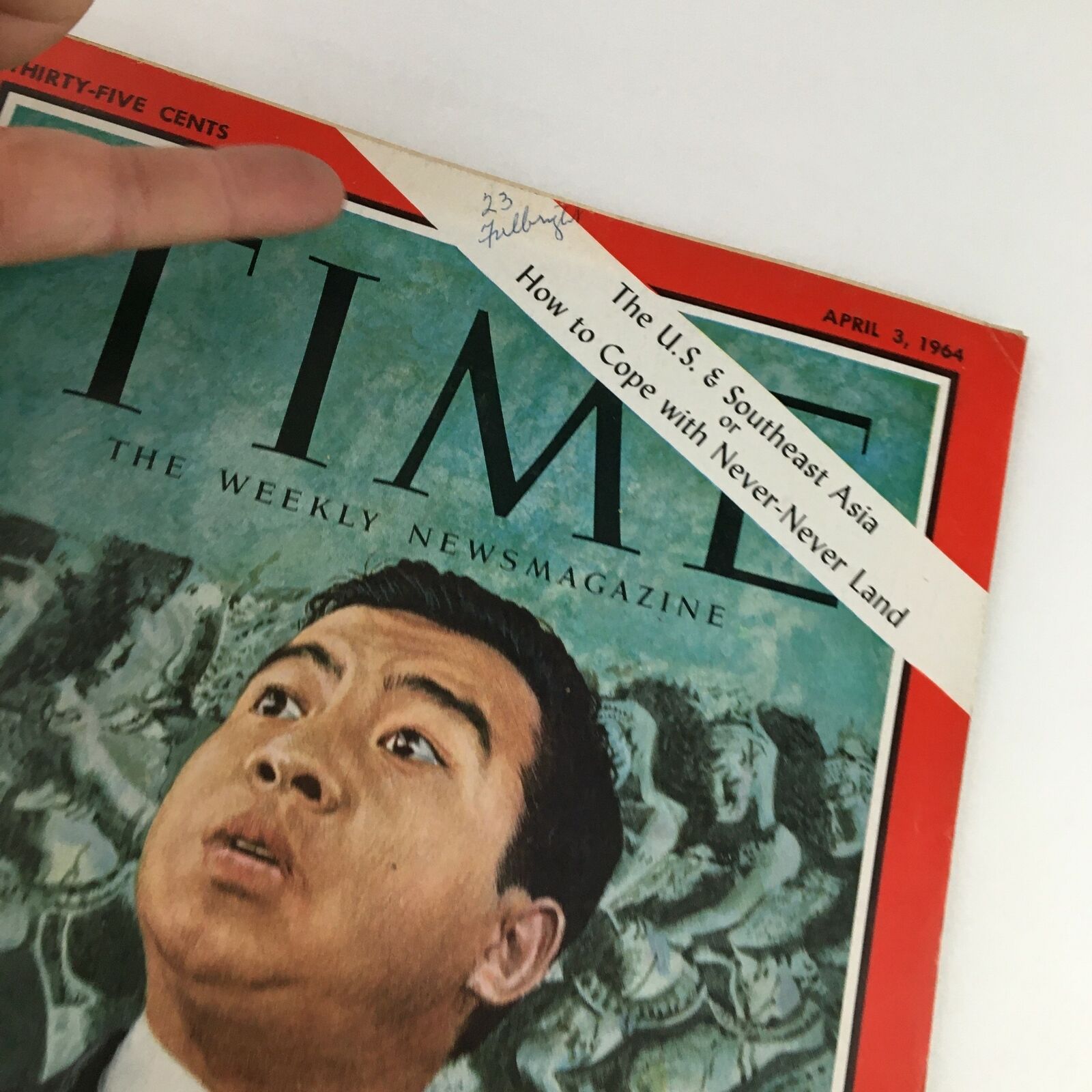 Time Magazine April 3 1964 Vol. 83 No. 14 Cambodia's Prince Sihanouk