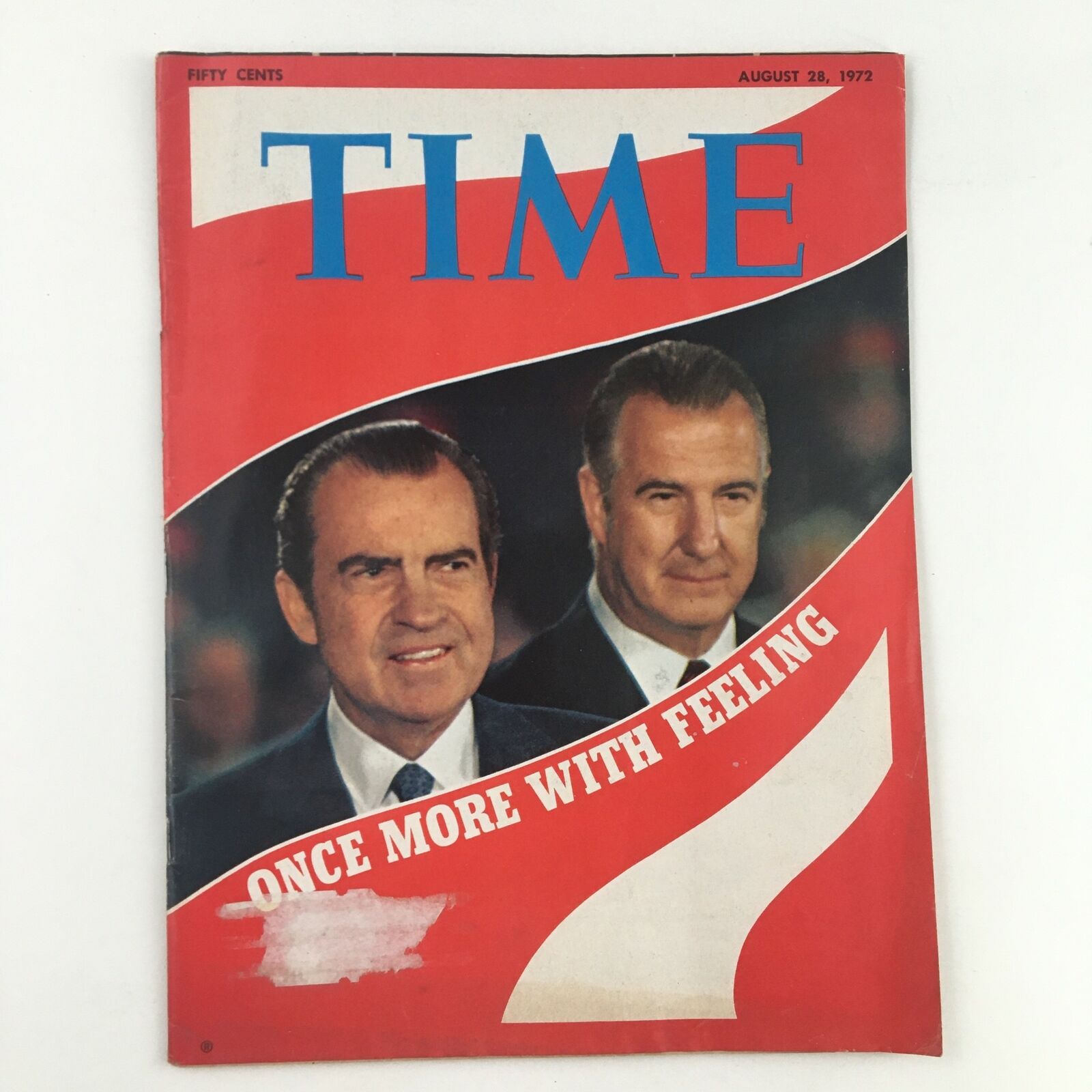 Time Magazine August 28 1972 Vol. 100 No. 9 Richard Nixon & Spiro Agnew