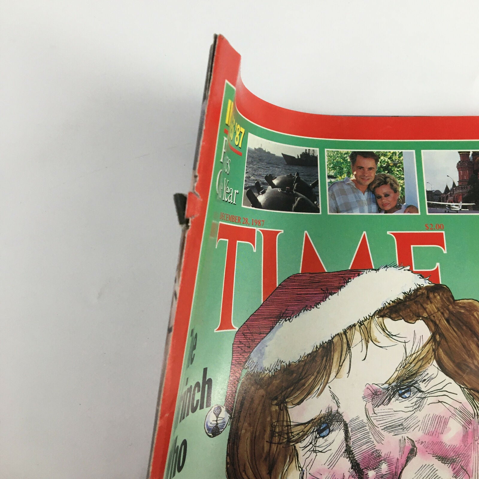 VTG Time Magazine December 28 1987 The Grinch Who Stole Christmas No Label