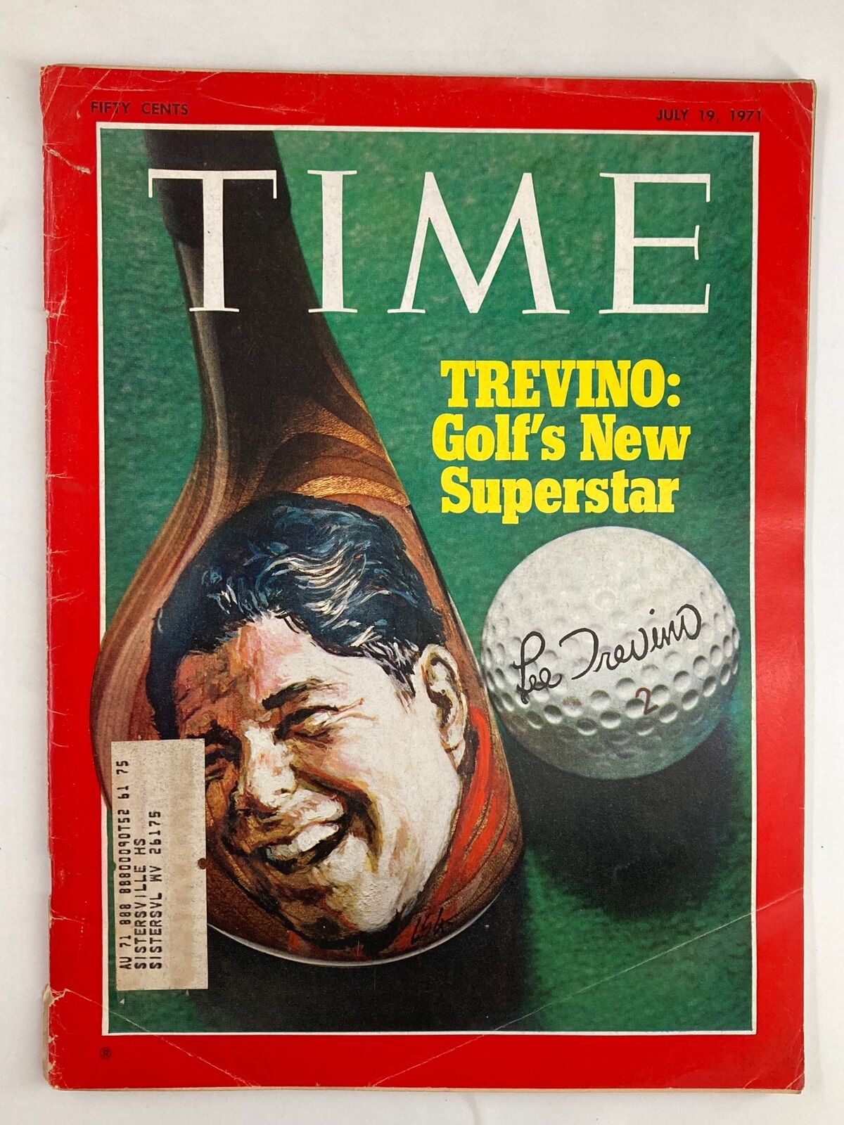 VTG Time Magazine July 19 1971 Lee Trevino Golf's New Superstar