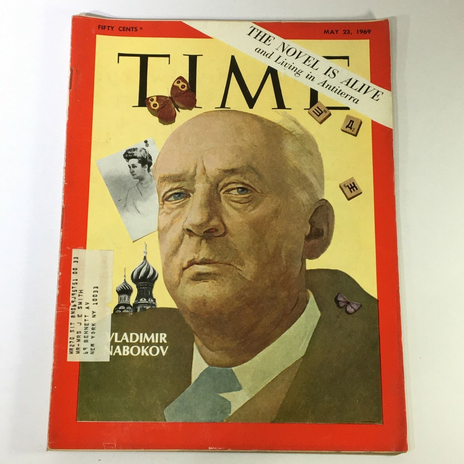 VTG Time Magazine May 23 1969 - Vladimir Nabokov / The Novel is Alive