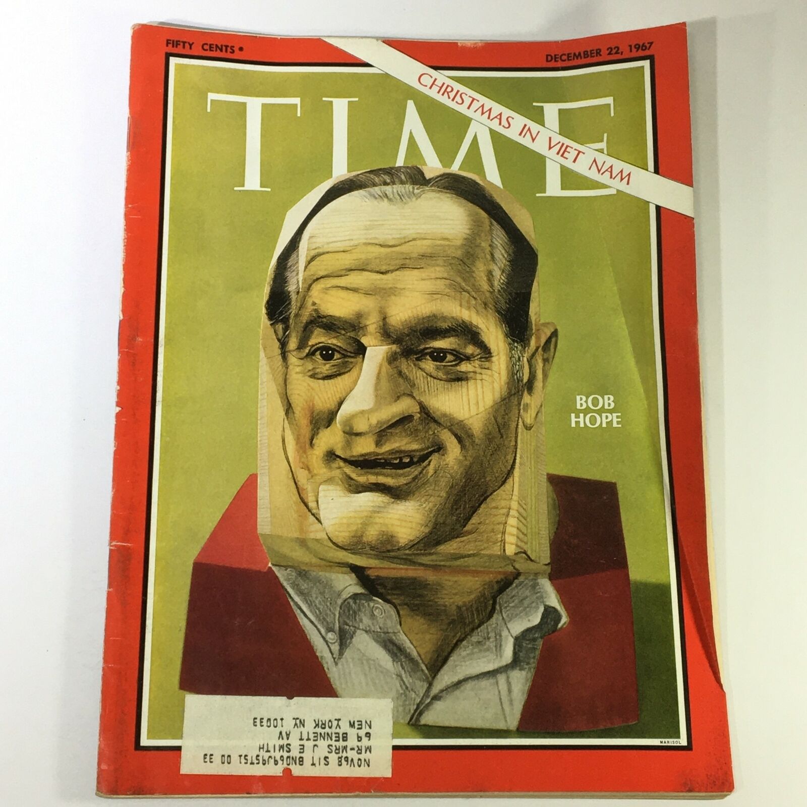 VTG Time Magazine December 22 1967 - Bob Hope / Christmas in Viet Nam