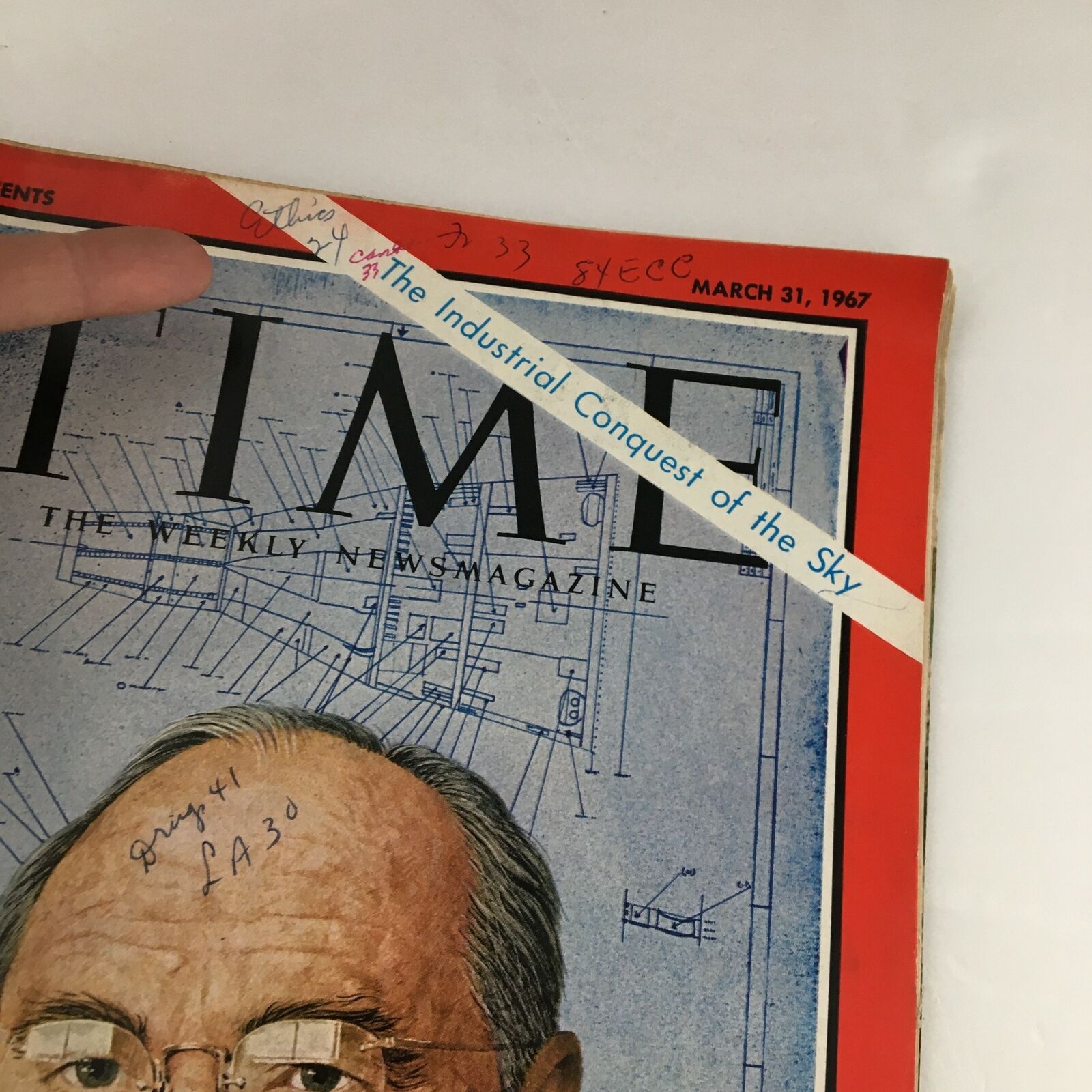 Time Magazine March 31 1967 Vol. 89 No. 13 Aero Spaceman James McDonnell