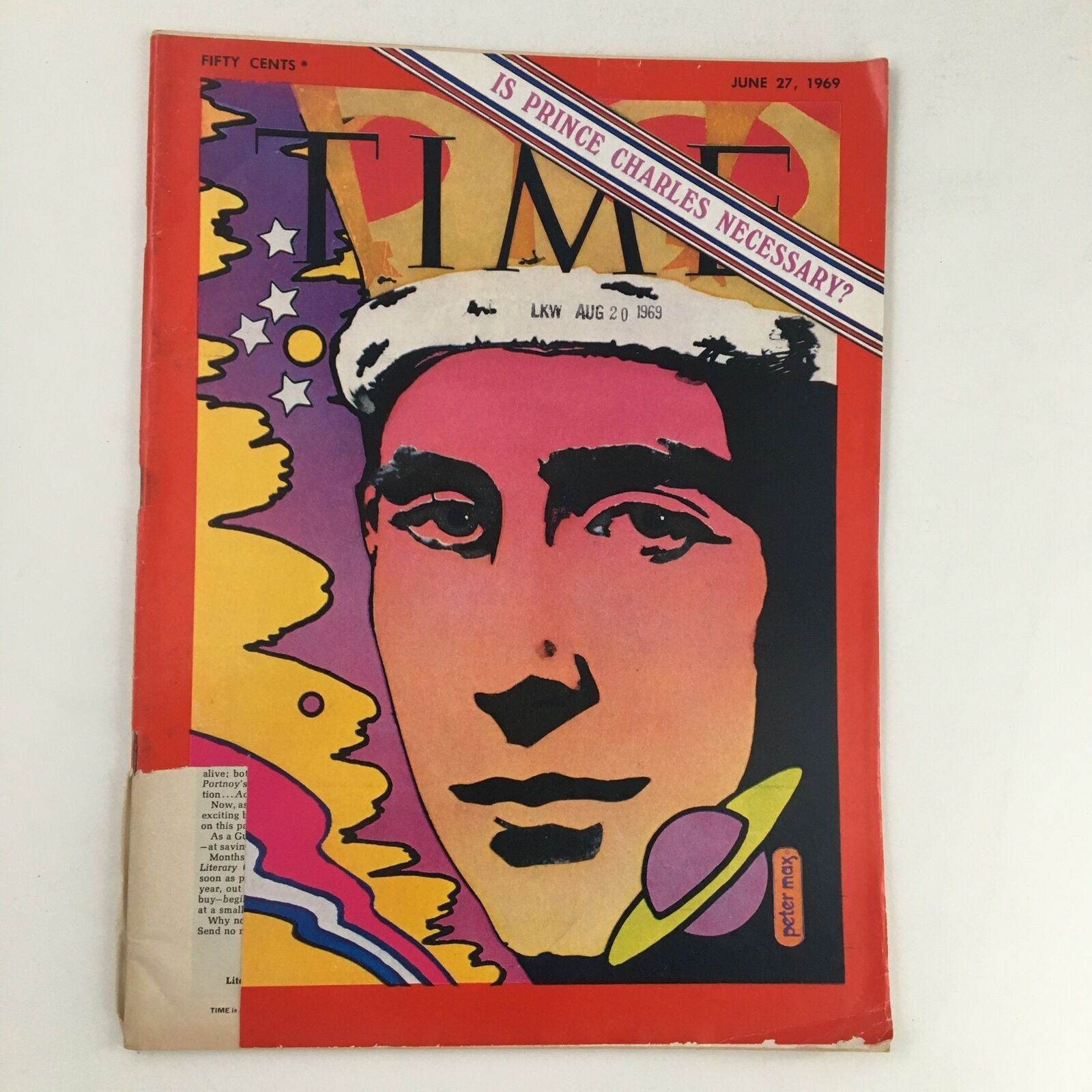 Time Magazine June 27 1969 Vol. 93 No. 26 Is Prince Charles Necessary?