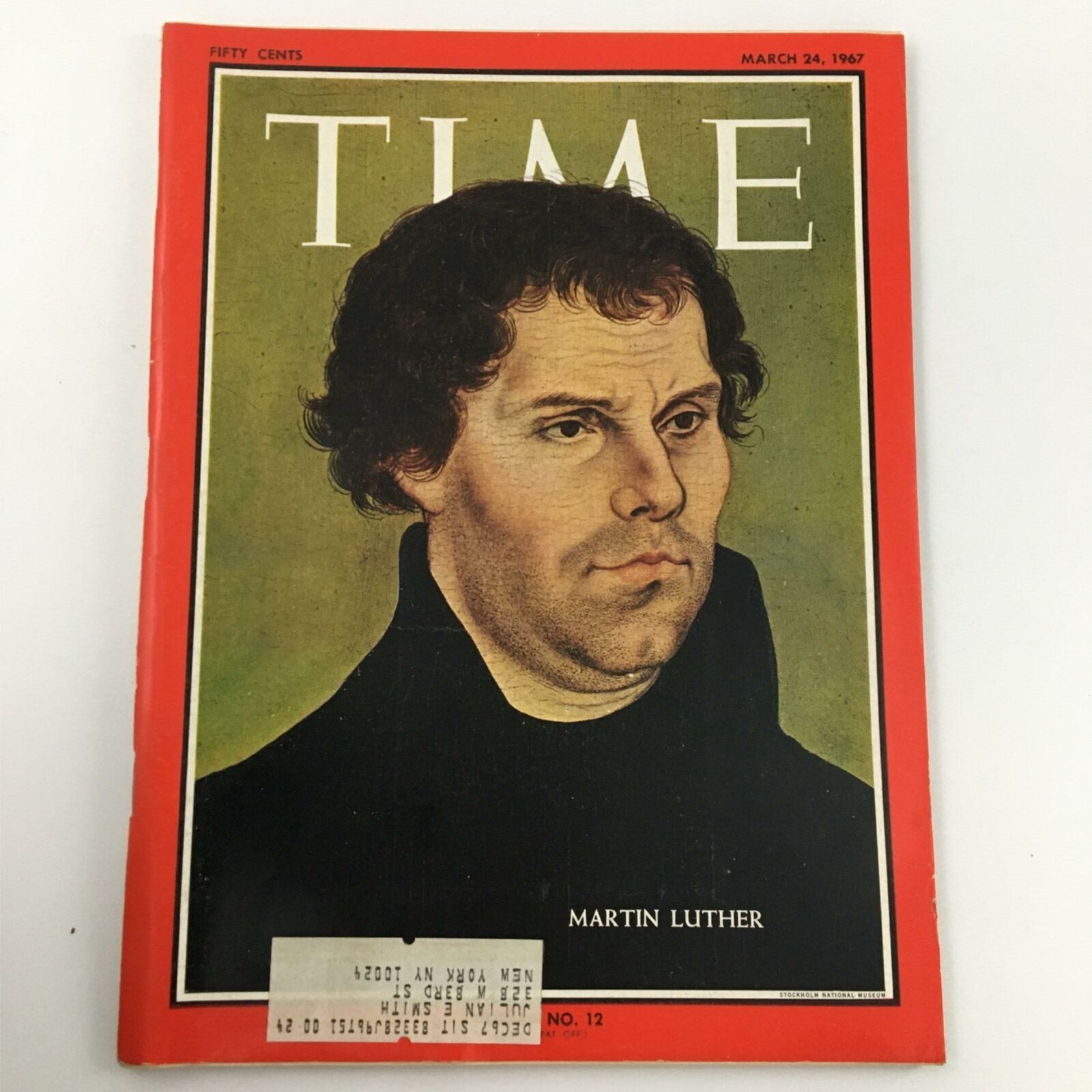 VTG Time Magazine March 24, 1967 Martin Luther