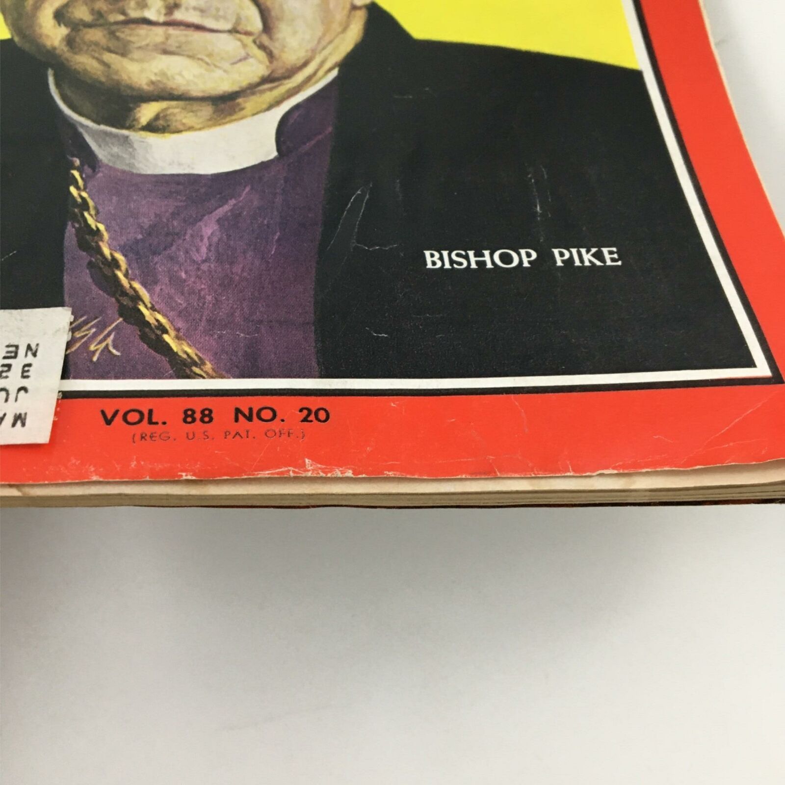 VTG Time Magazine November 11, 1966 Bishop Pike, Faith Religion Christianity