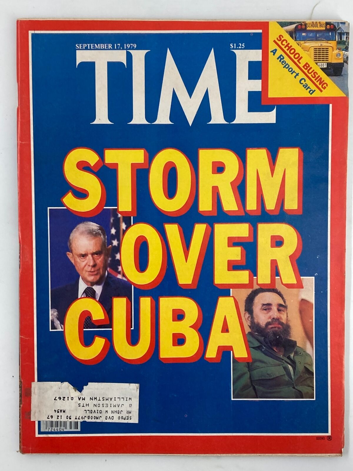 VTG Time Magazine September 17 1979 Storm Over Cuba and School Busing