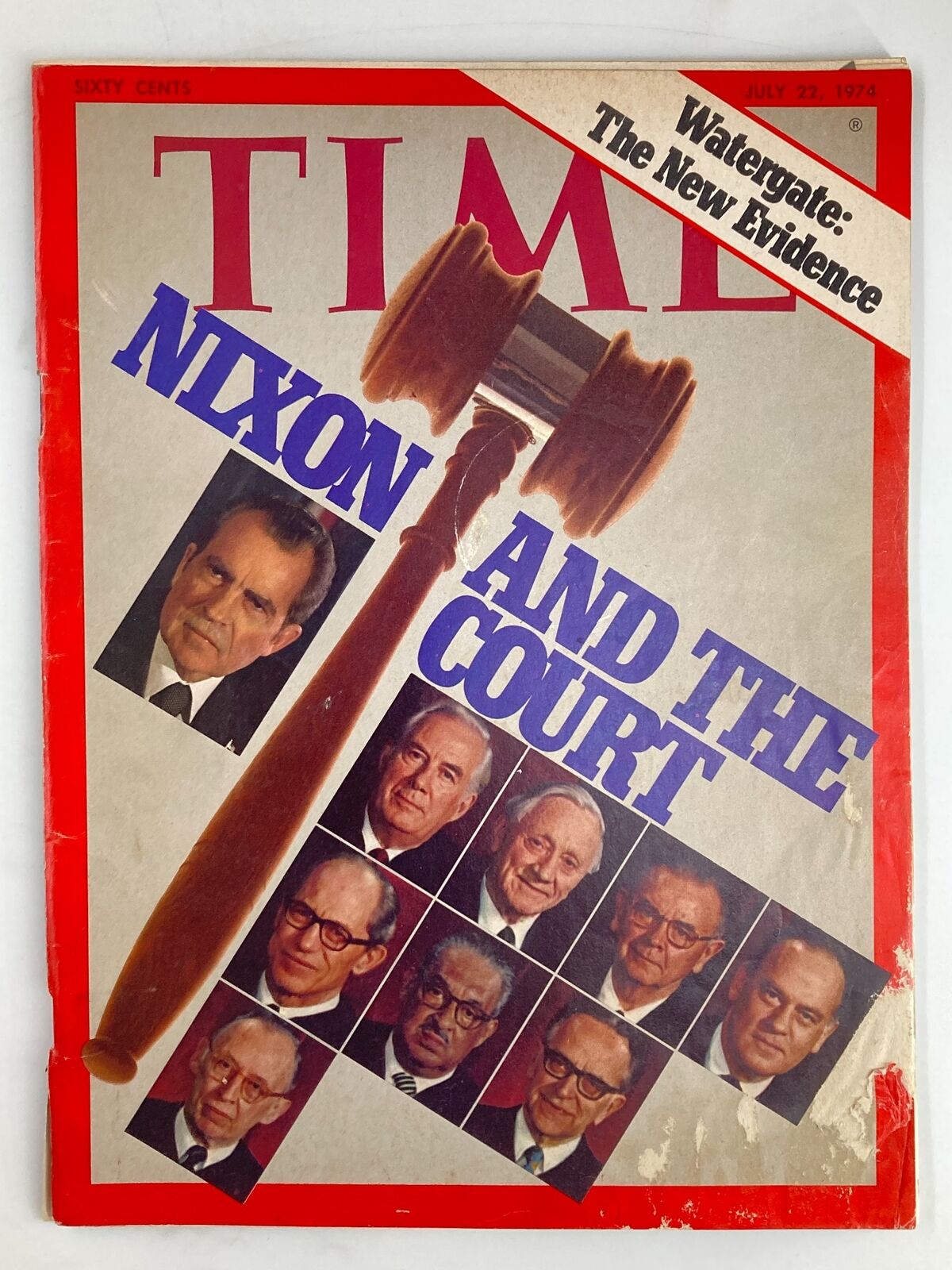 VTG Time Magazine July 22 1974 Richard Nixon and The Court