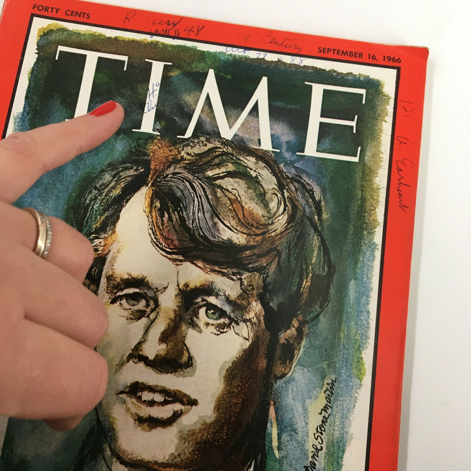 VTG Time Magazine September 16 1966 Vol. 88 No. 12 Senator Robert Kennedy