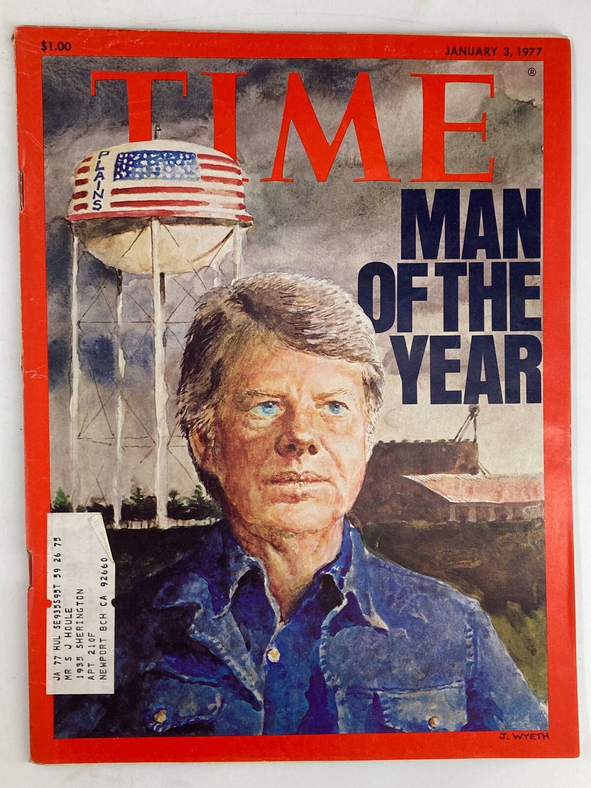 VTG Time Magazine January 3 1977 Jimmy Carter Man of the Year