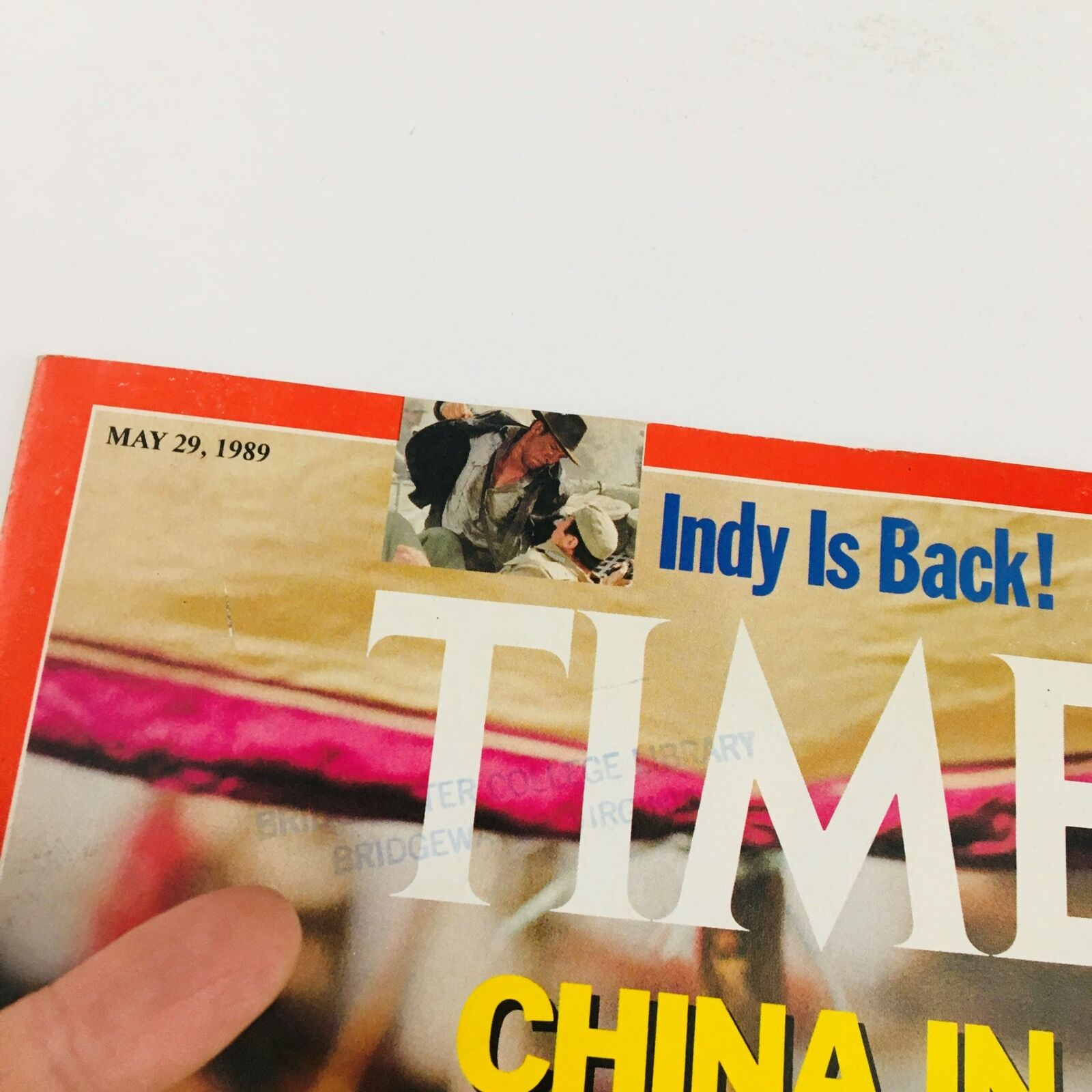 Time Magazine May 29 1989 Vol. 133 No. 22 China in Turmoil & Indy is Back