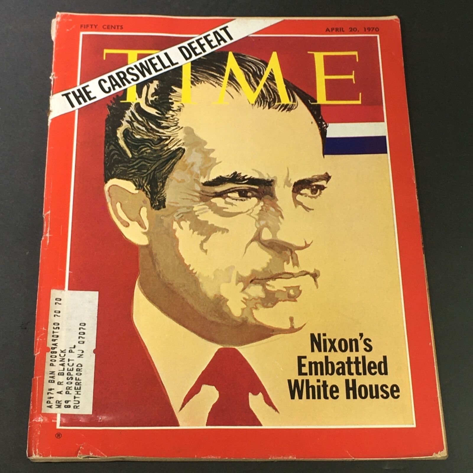 VTG Time Magazine April 20 1970 - Richard Nixon / The Carswell Defeat