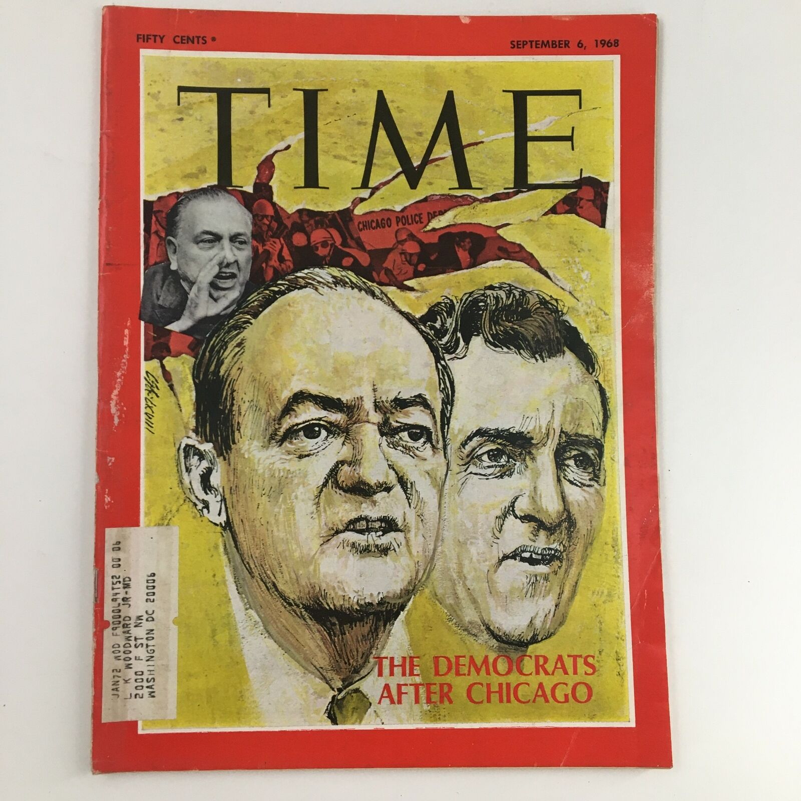 Time Magazine September 6 1968 Vol. 92 No. 10 The Democrats After Chicago