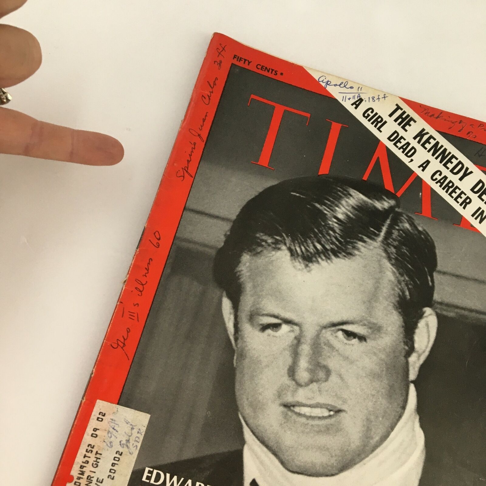 Time Magazine August 1 1969 Vol. 94 No. 5 Edward Kennedy After Funeral