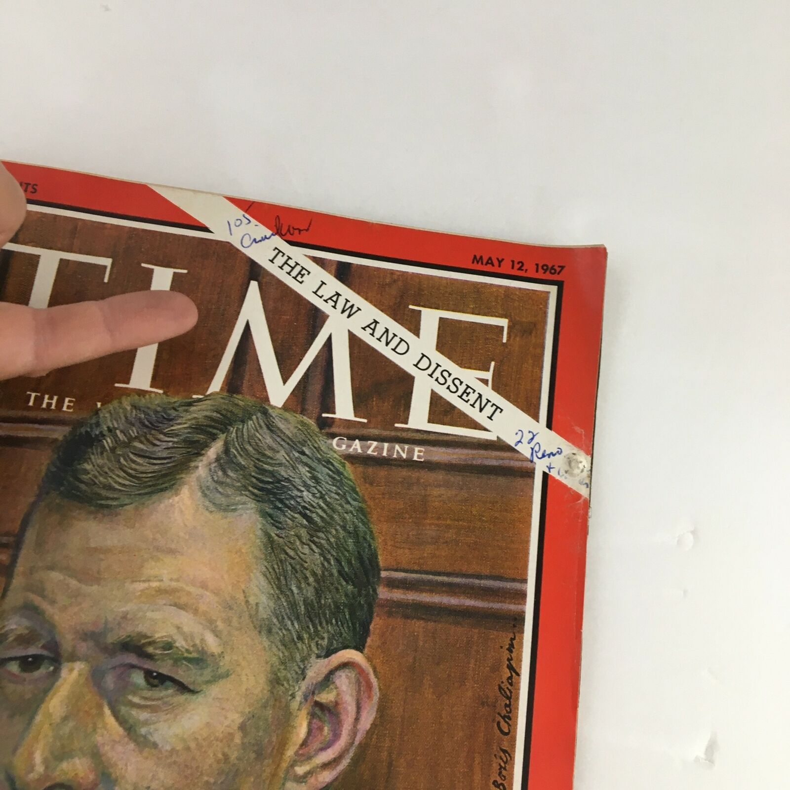 Time Magazine May 12 1967 Vol. 89 No. 19 Federal Judge Frank Johnson