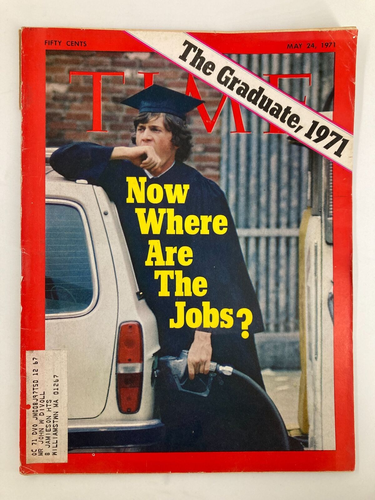 VTG Time Magazine May 24 1971 The Graduate 1971, Now Where Are The Jobs?