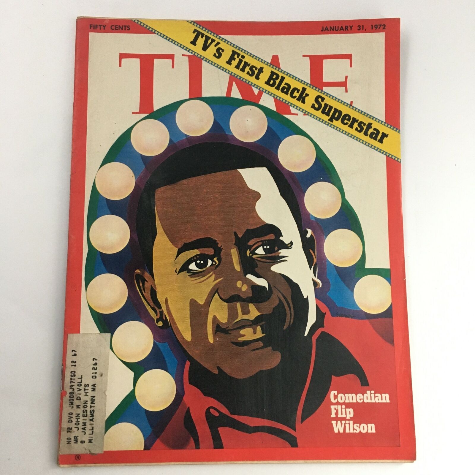 Time Magazine January 31 1972 Comedian Flip Wilson TV's First Black Superstar