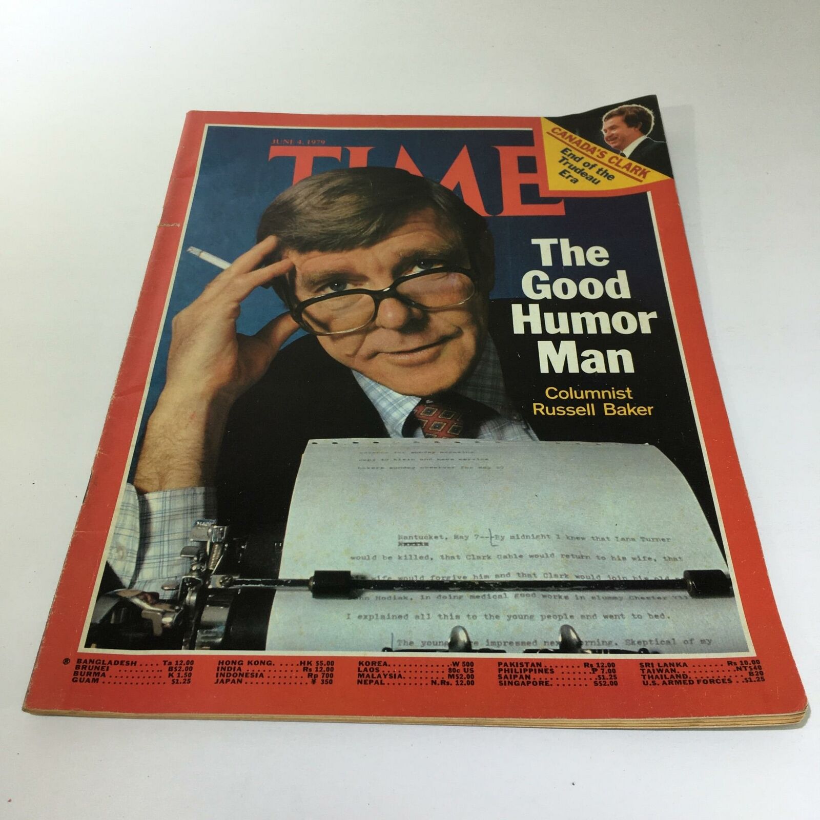 Time Magazine: June 4 1979 - Columnist Russell Baker: The Good Humor Man