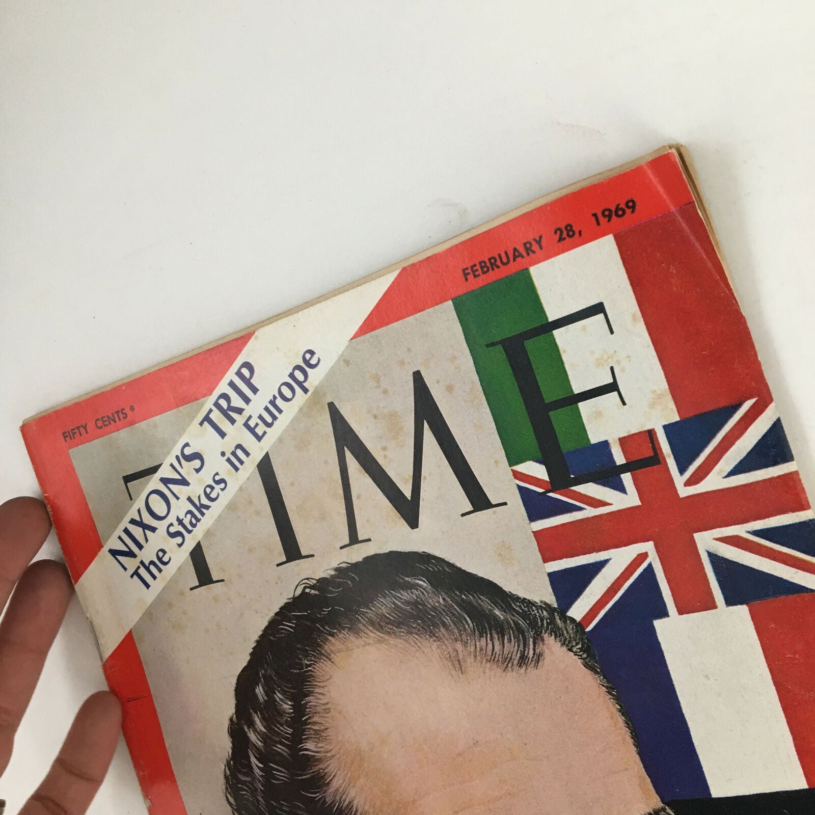 Time Magazine February 28 1969 Vol. 93 No. 9 Richard Nixon's Trip to Europe