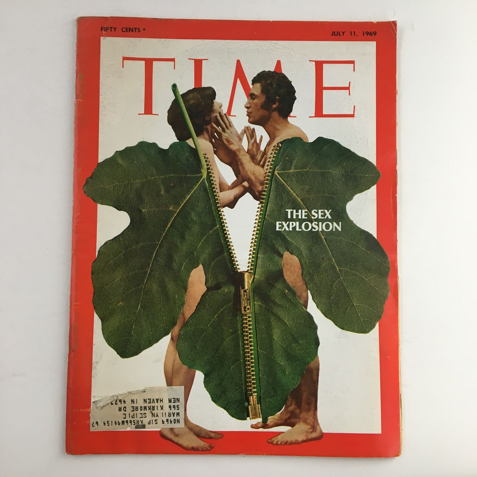 Time Magazine July 11 1969 Vol 94 #2 The Sex Explosion & Harry Shuler Feature