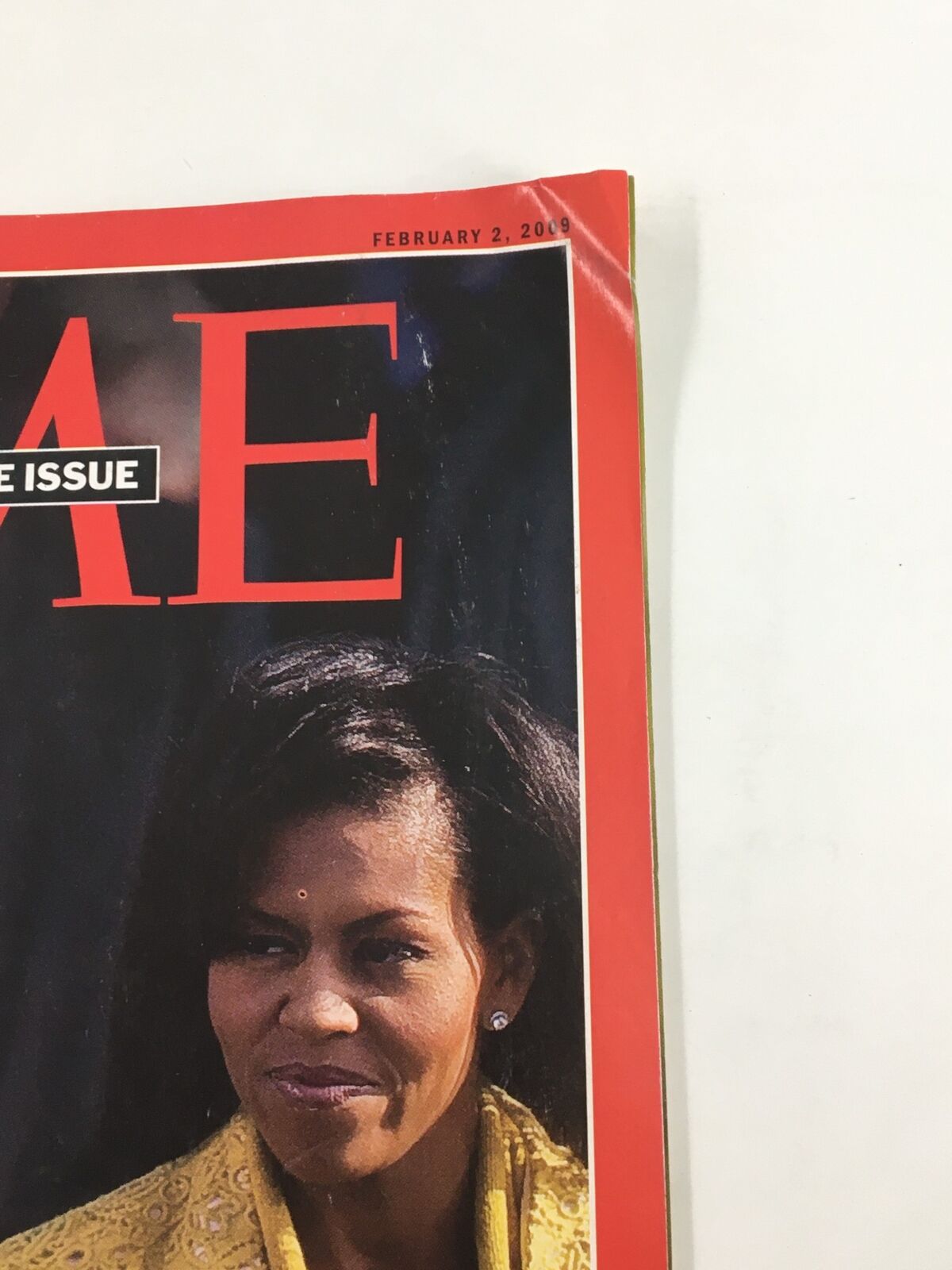 Time Magazine February 2 2009 President Barack Obama and Michelle Obama