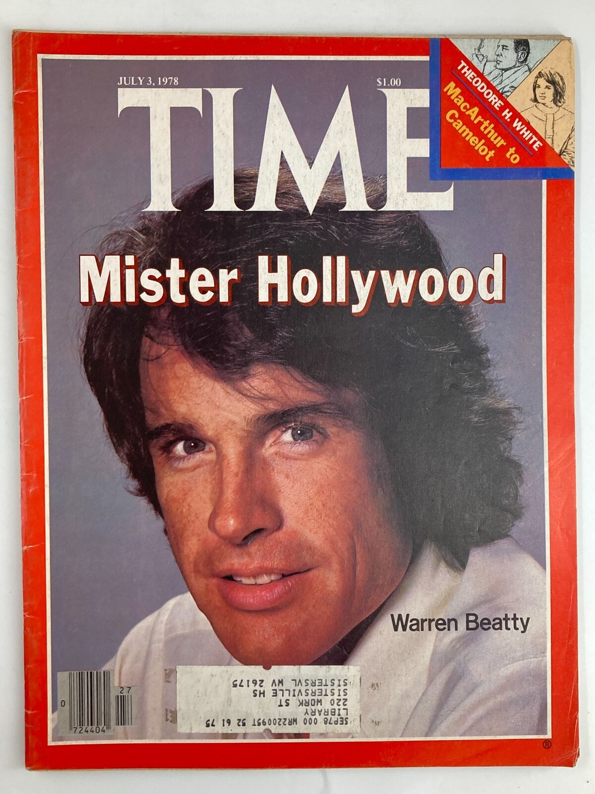 VTG Time Magazine July 3 1978 Warren Beatty Mister Hollywood