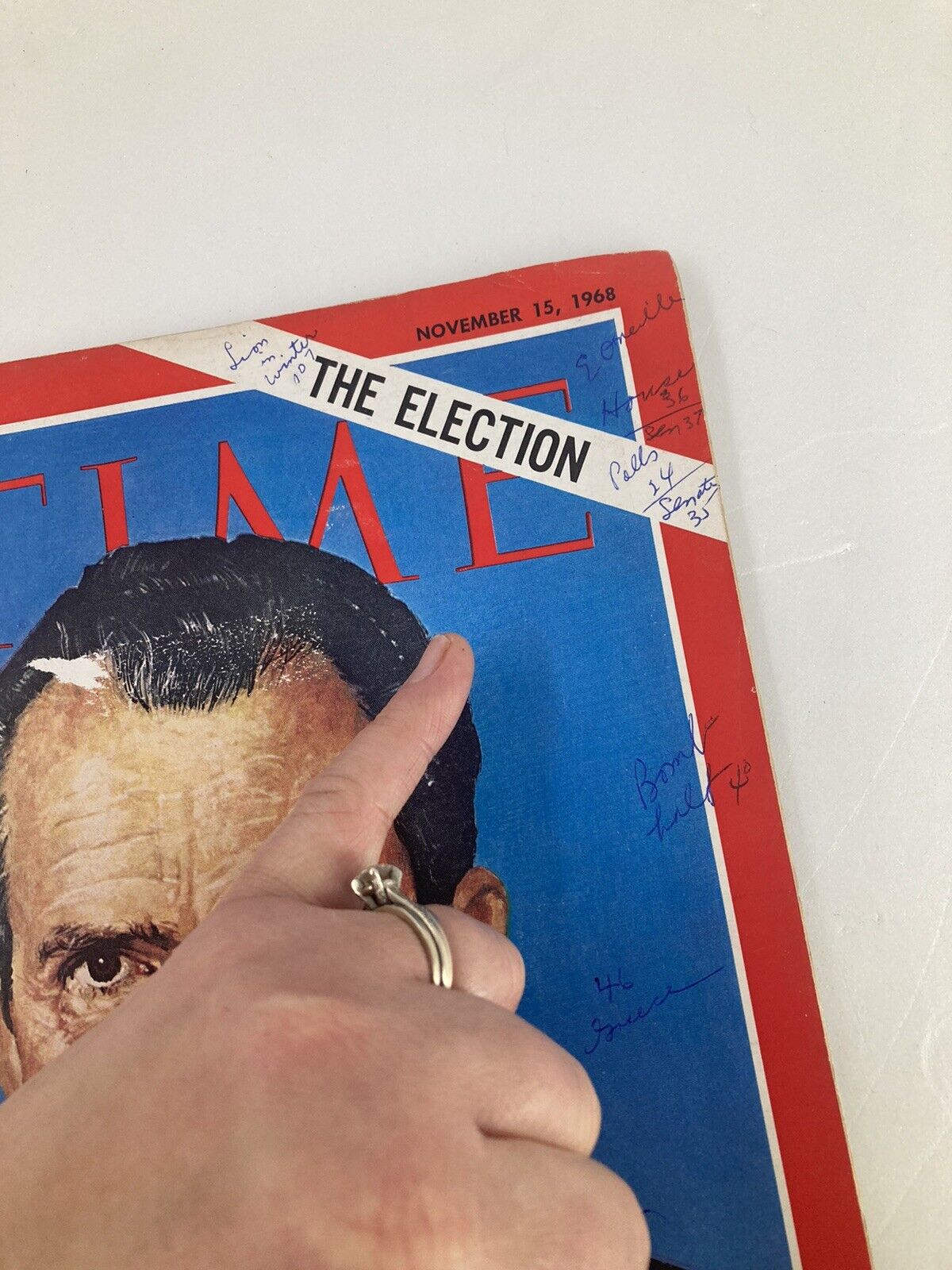 Time Magazine November 15 1968 Vol. 91 No. 20 The Election of Richard Nixon