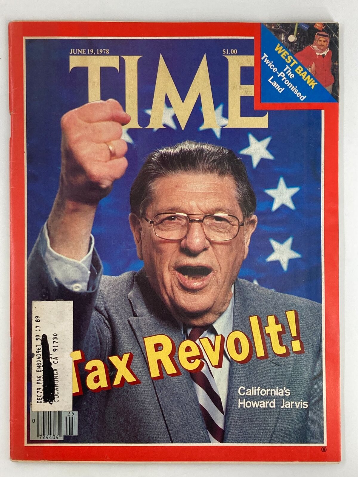 VTG Time Magazine June 19 1978 California's Howard Jarvis Tax Revolt