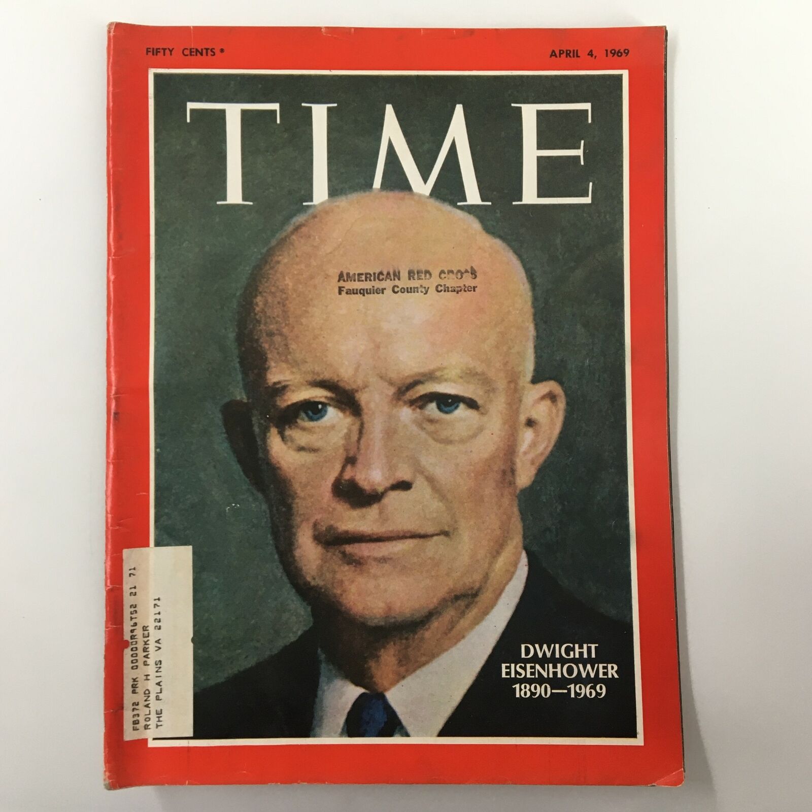 VTG Time Magazine April 4 1969 Dwight "Ike" Eisenhower 1890-1969