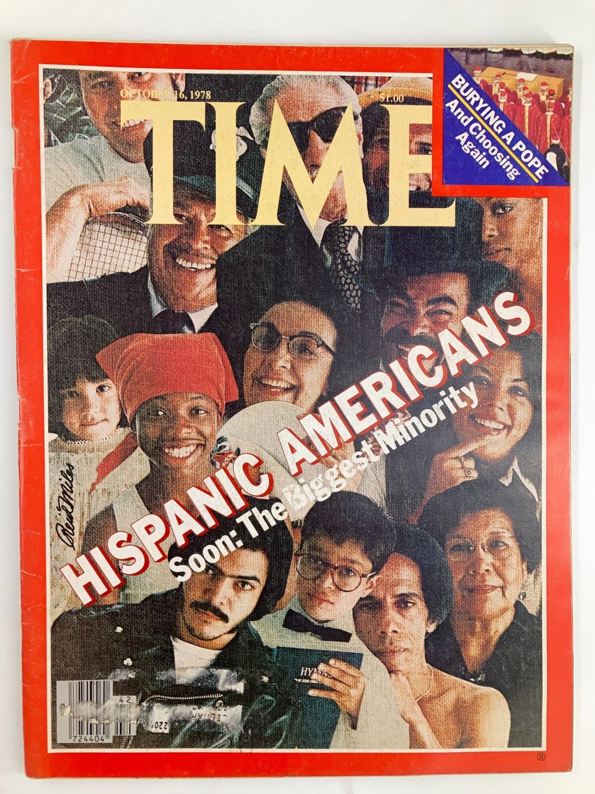 VTG Time Magazine October 16 1978 Hispanic Americans The Biggest Minority