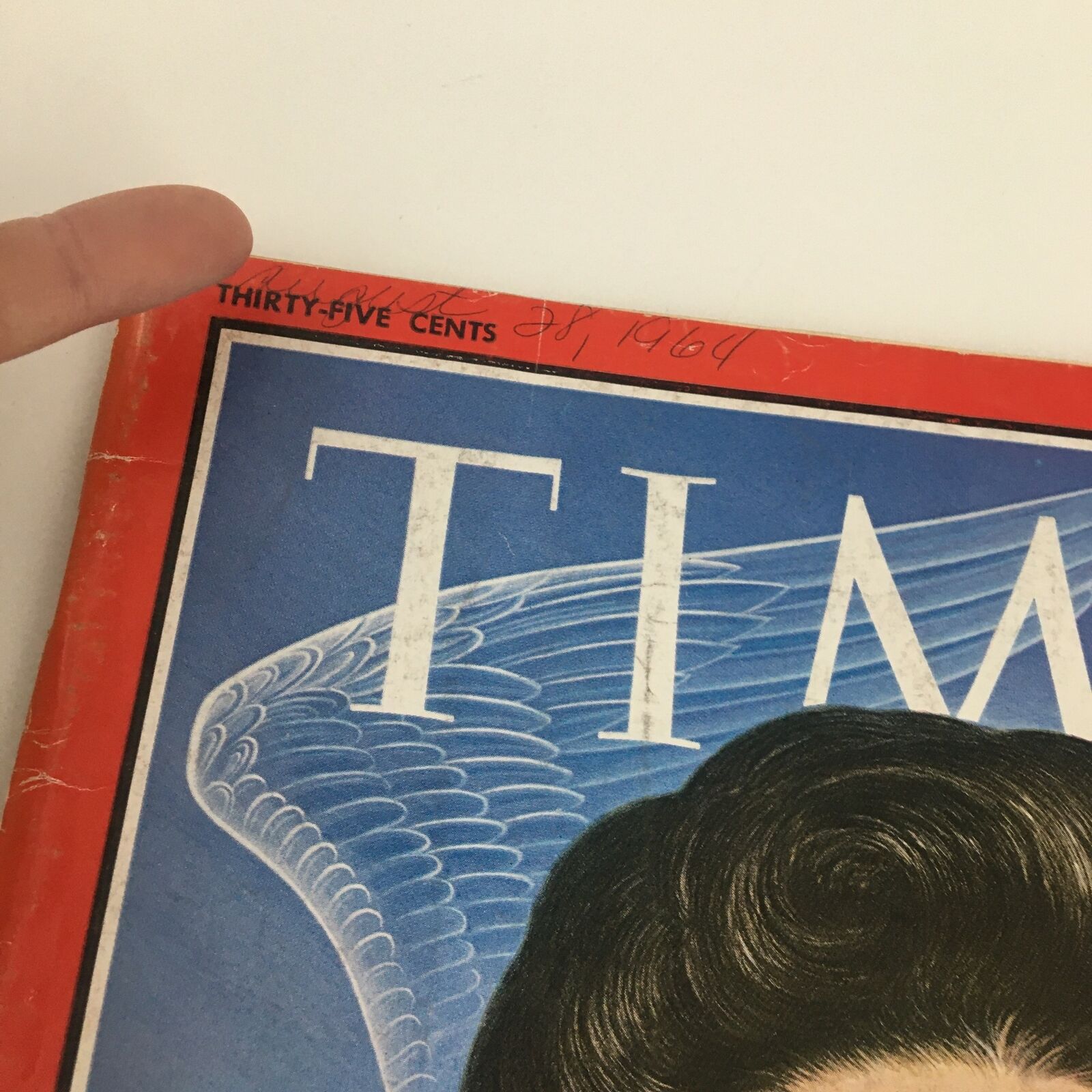 Time Magazine August 28 1964 First Lady, Lady Bird Johnson No Label