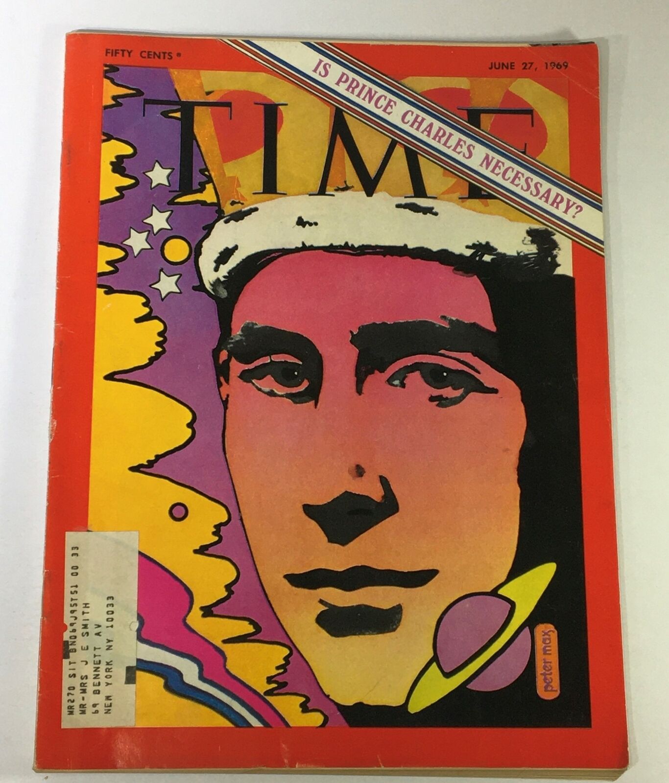 VTG Time Magazine June 27 1969 - Is Prince Charles Necessary?